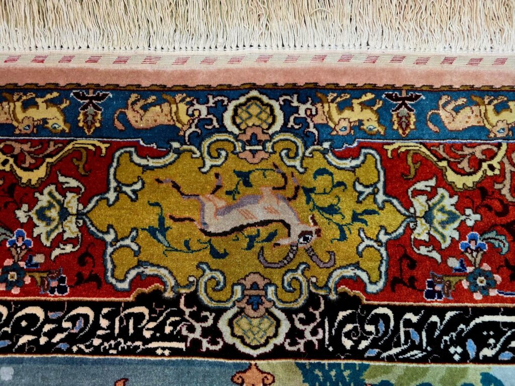 Perserteppich Tabriz 290 x 205 cm Schurwolle handgeknüpft