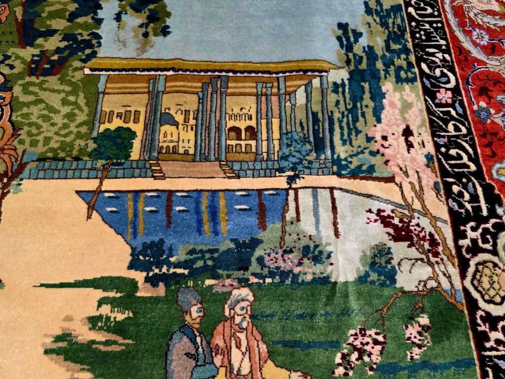 Perserteppich Tabriz 290 x 205 cm Schurwolle handgeknüpft