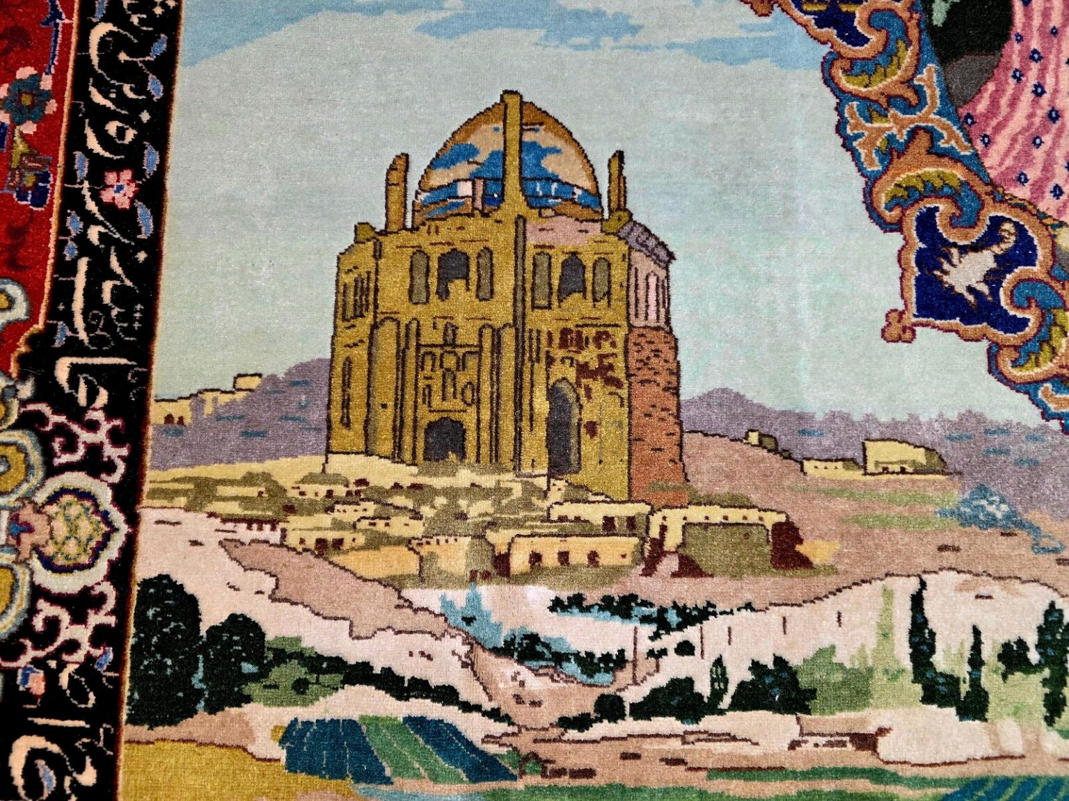 Perserteppich Tabriz 290 x 205 cm Schurwolle handgeknüpft
