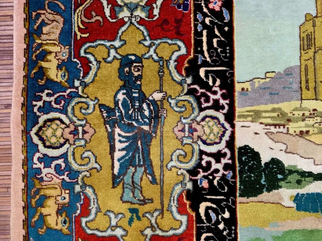 Perserteppich Tabriz 290 x 205 cm Schurwolle handgeknüpft