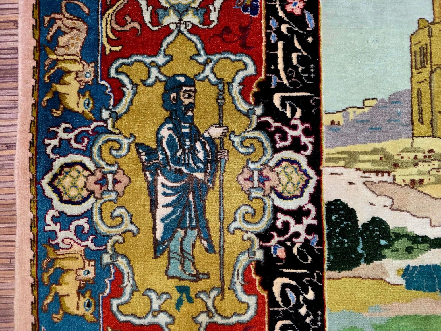 Perserteppich Tabriz 290 x 205 cm Schurwolle handgeknüpft