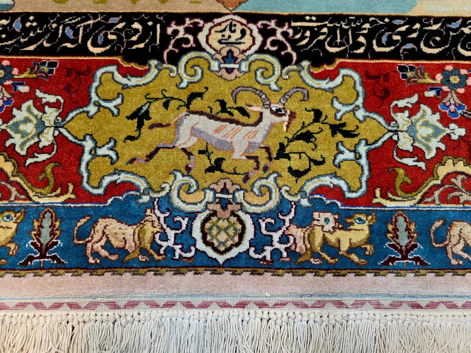 Perserteppich Tabriz 290 x 205 cm Schurwolle handgeknüpft