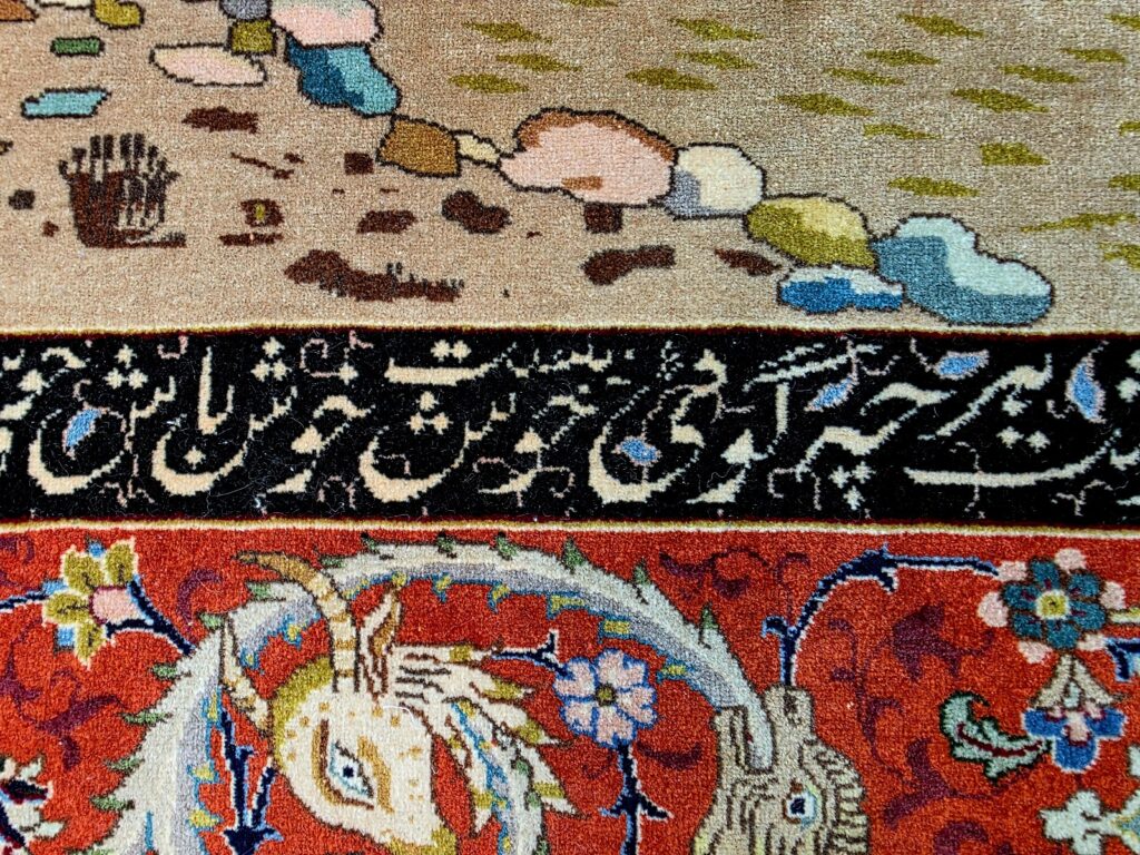 Perserteppich Tabriz 290 x 205 cm Schurwolle handgeknüpft