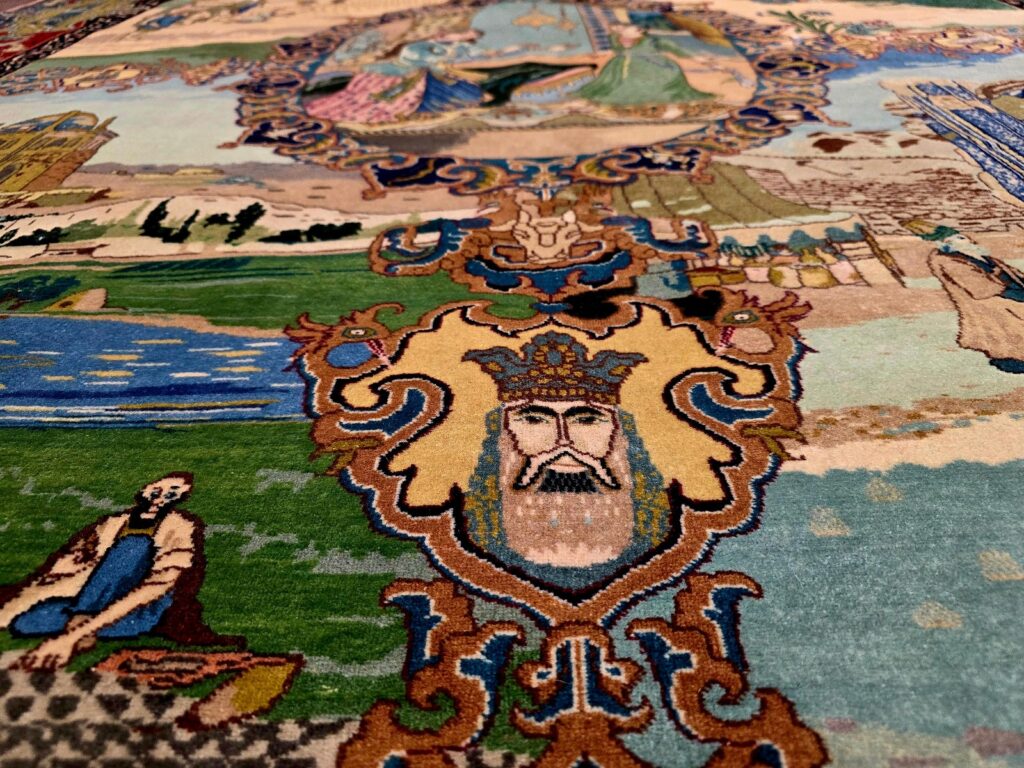 Perserteppich Tabriz 290 x 205 cm Schurwolle handgeknüpft