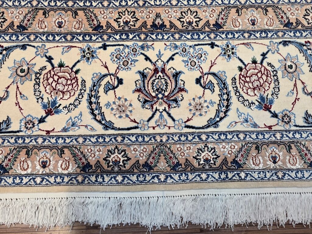Perserteppich Nain 330 x 215 cm Schurwolle handgeknüpft