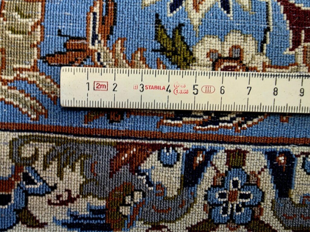 Perserteppich Isfahan 250 x 155 cm Seide handgeknüpft
