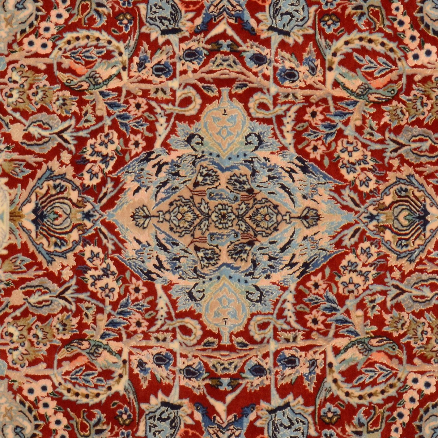 perserteppich-isfahan-114-x-169-cm-schurwolle-seide-handgeknupft-3 Handgeknüpfter Isfahan Perserteppich 114 × 169 cm