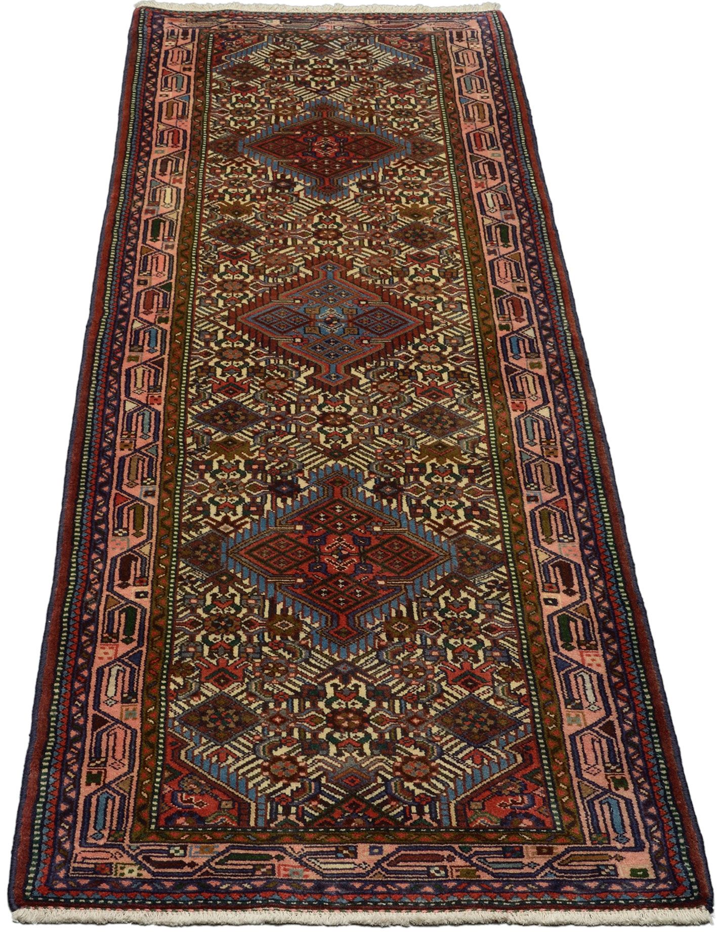 Perserteppich 80 × 269 cm aus Wolle, handgeknüpft