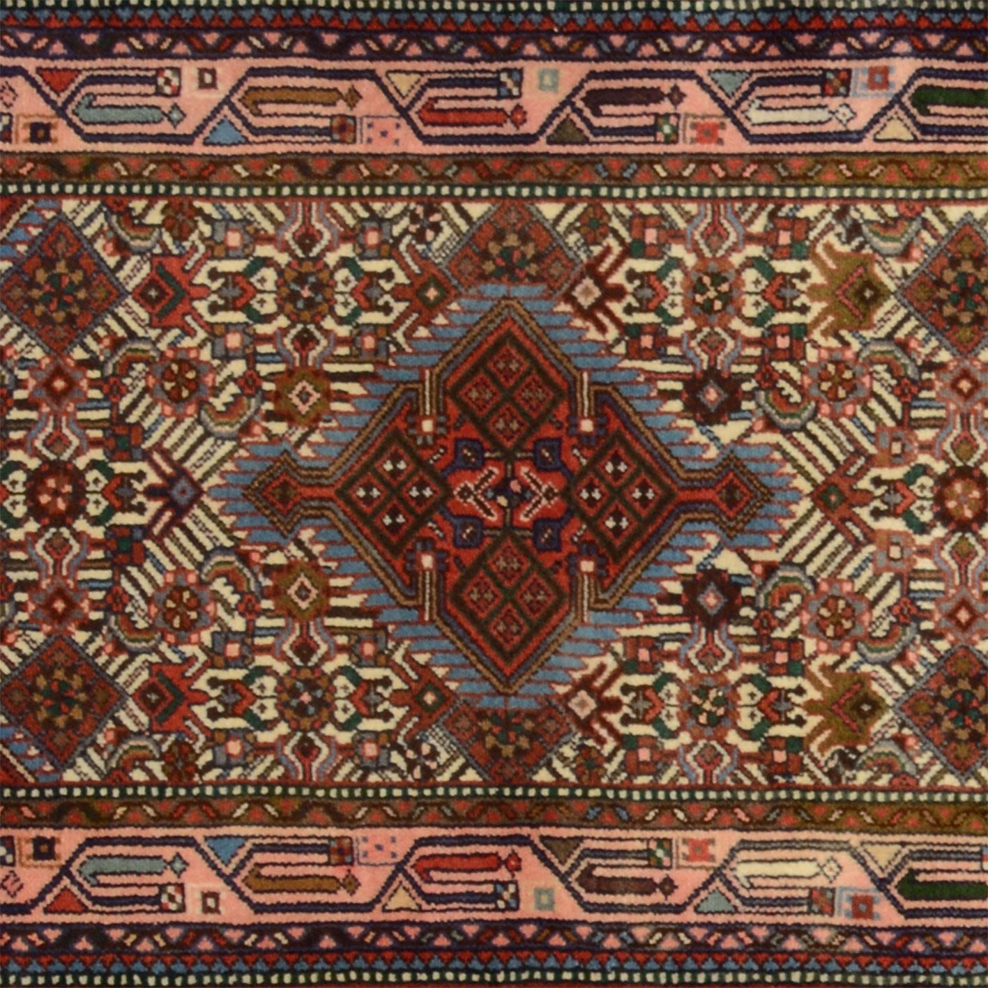 Perserteppich 80 × 269 cm aus Wolle, handgeknüpft
