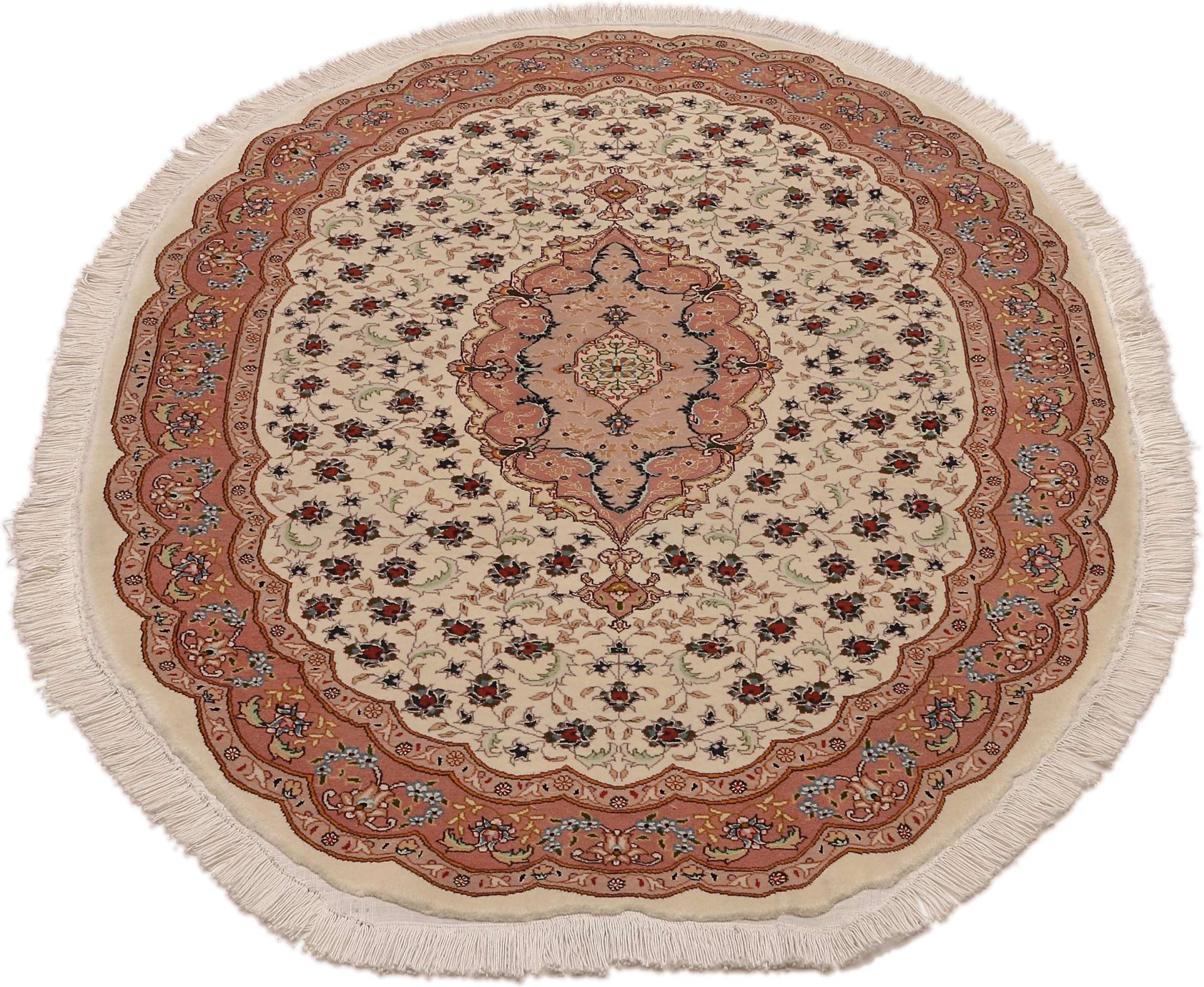 Täbriz Perserteppich 99 × 151 cm aus Wolle, handgeknüpft