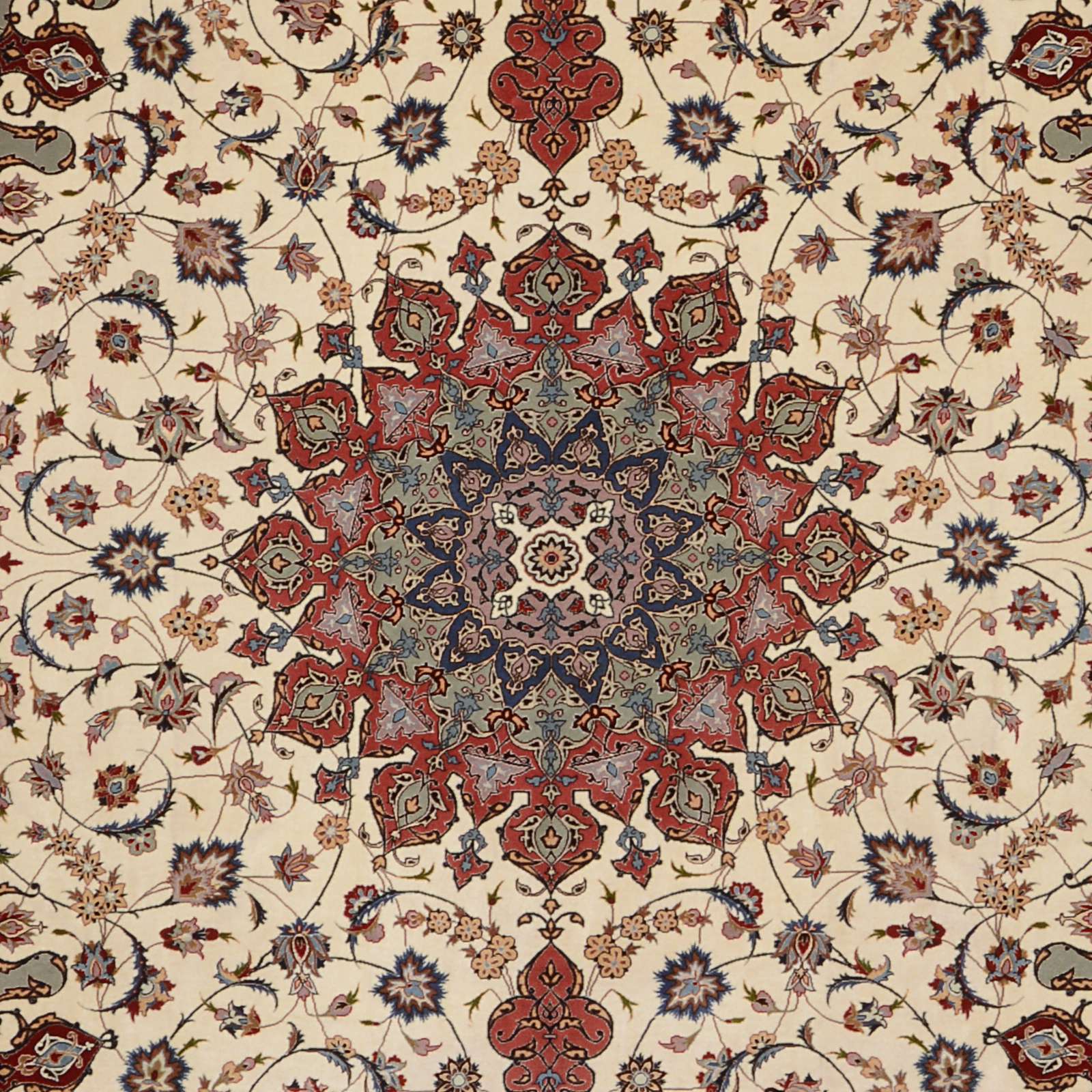 Täbriz Perserteppich aus Iran, 254 × 352 cm