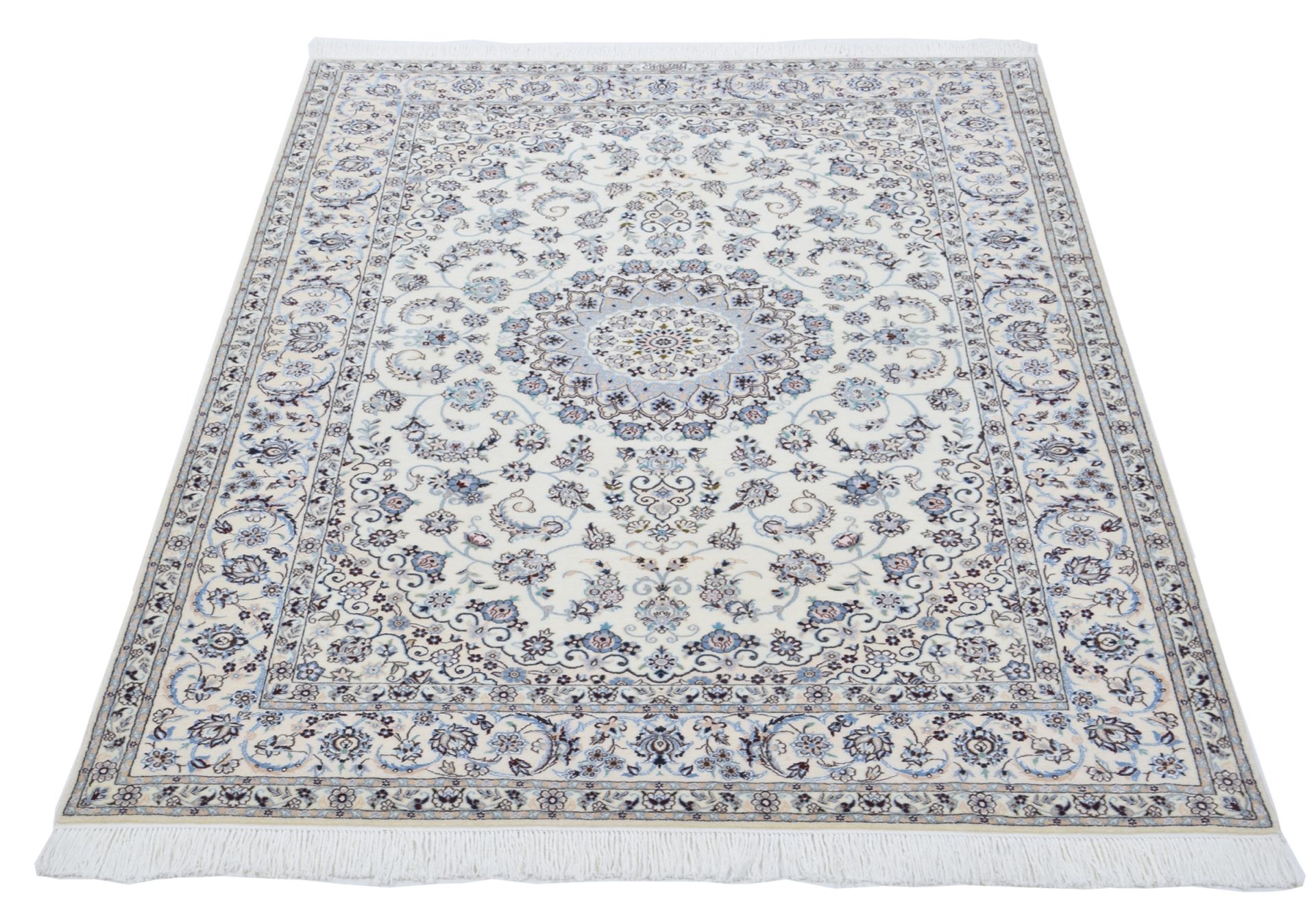 perserteppich-nain-160-x-240-cm-schurwolle-und-seide-handgeknupft-4 Nain Perserteppich 160 × 240 cm aus Wolle & Seide, handgeknüpft