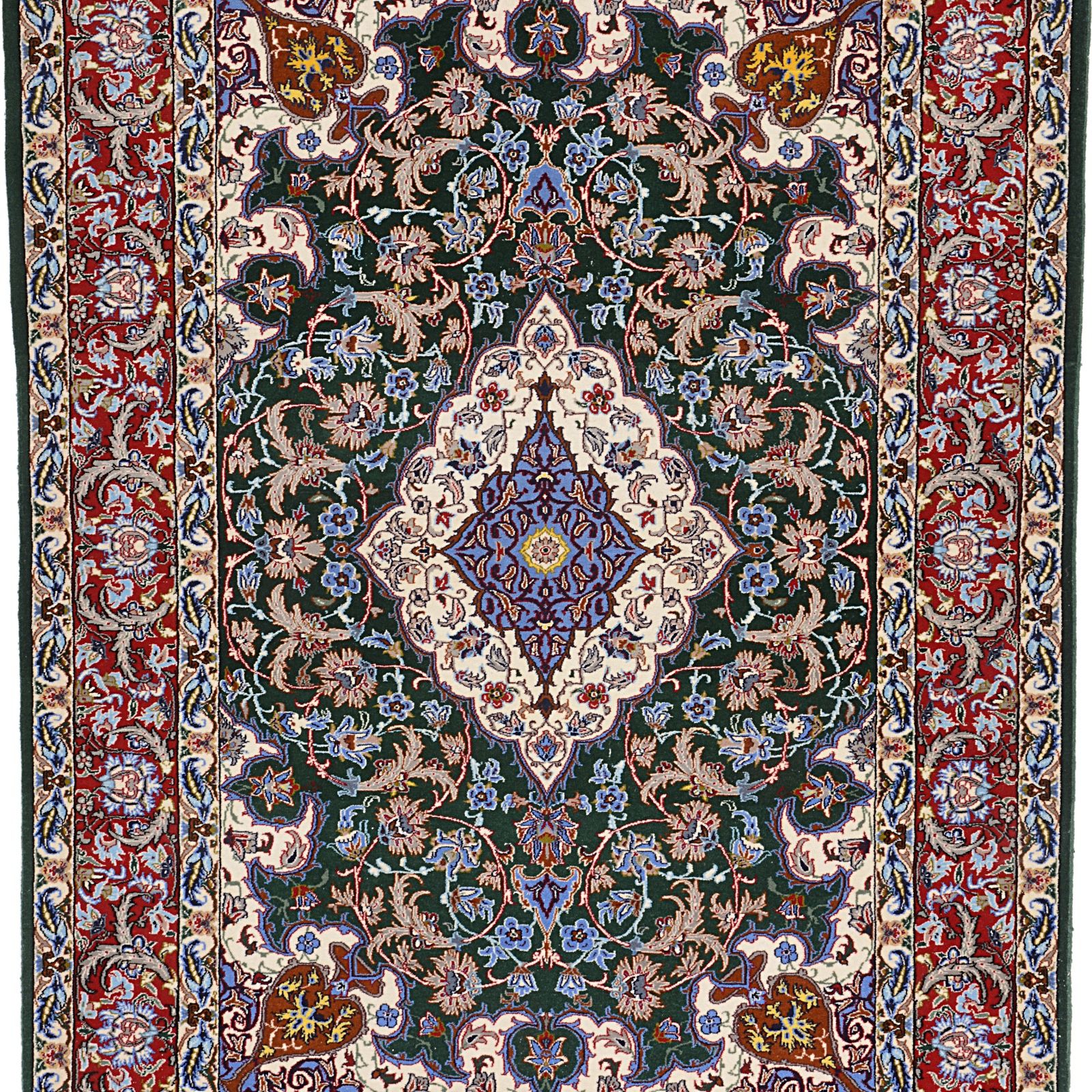 perserteppich-isfahan-115-x-165-cm-schurwolle-seide-handgeknupft-11 Handgeknüpfter Isfahan Perserteppich 115 × 165 cm