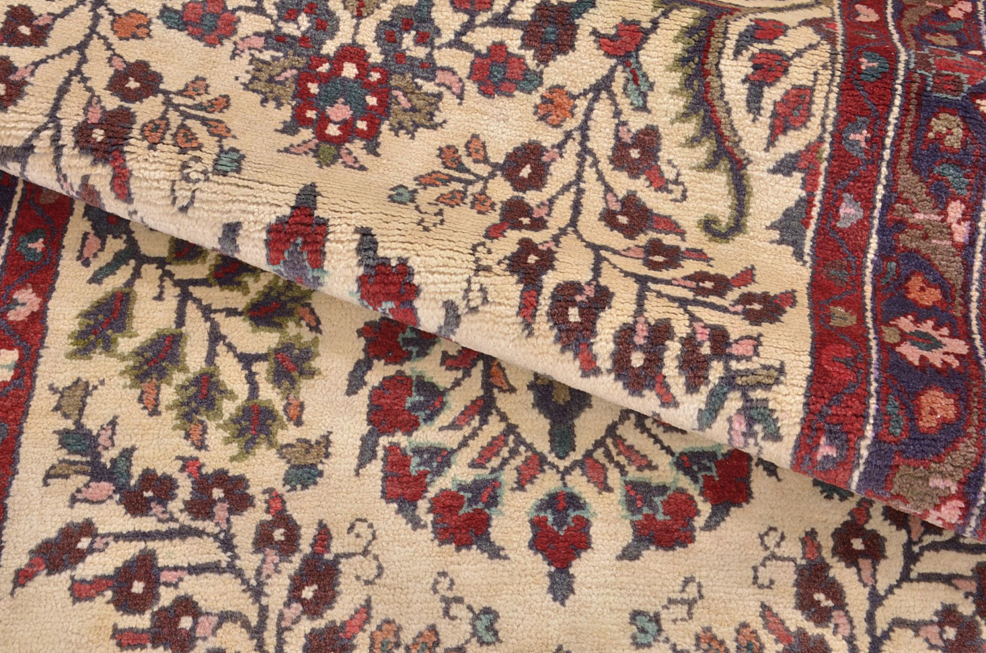 Handgeknüpfter Perserteppich, 85 × 300 cm, Wolle