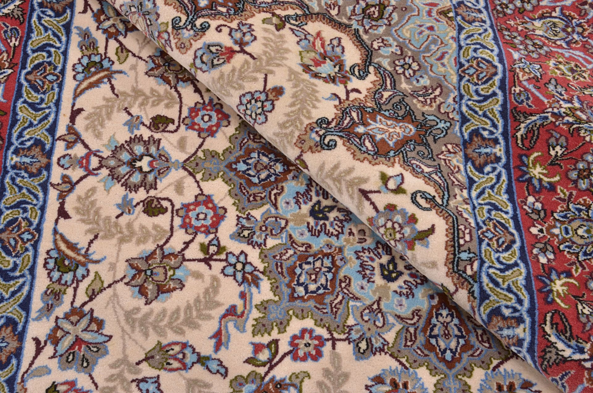 perserteppich-isfahan-107-x-159-cm-schurwolle-seide-handgeknupft-9 Handgeknüpfter Isfahan Perserteppich, 107 × 159 cm, Wolle & Seide
