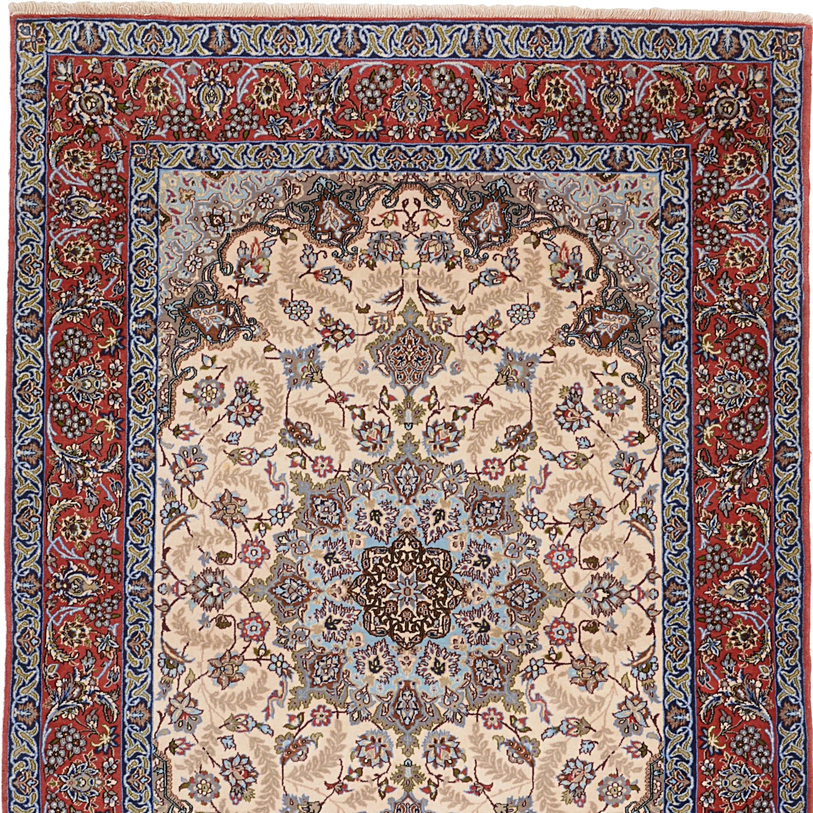 perserteppich-isfahan-107-x-159-cm-schurwolle-seide-handgeknupft-12 Handgeknüpfter Isfahan Perserteppich, 107 × 159 cm, Wolle & Seide