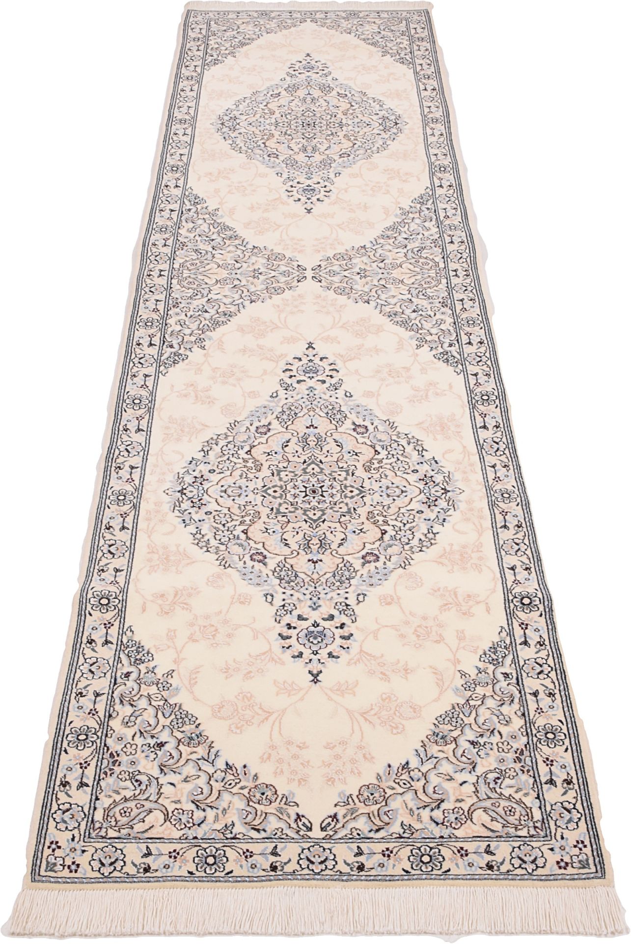 perserteppich-nain-90-x-315-cm-schurwolle-und-seide-handgeknupft-3 Nain Perserteppich aus Iran, 90 × 315 cm