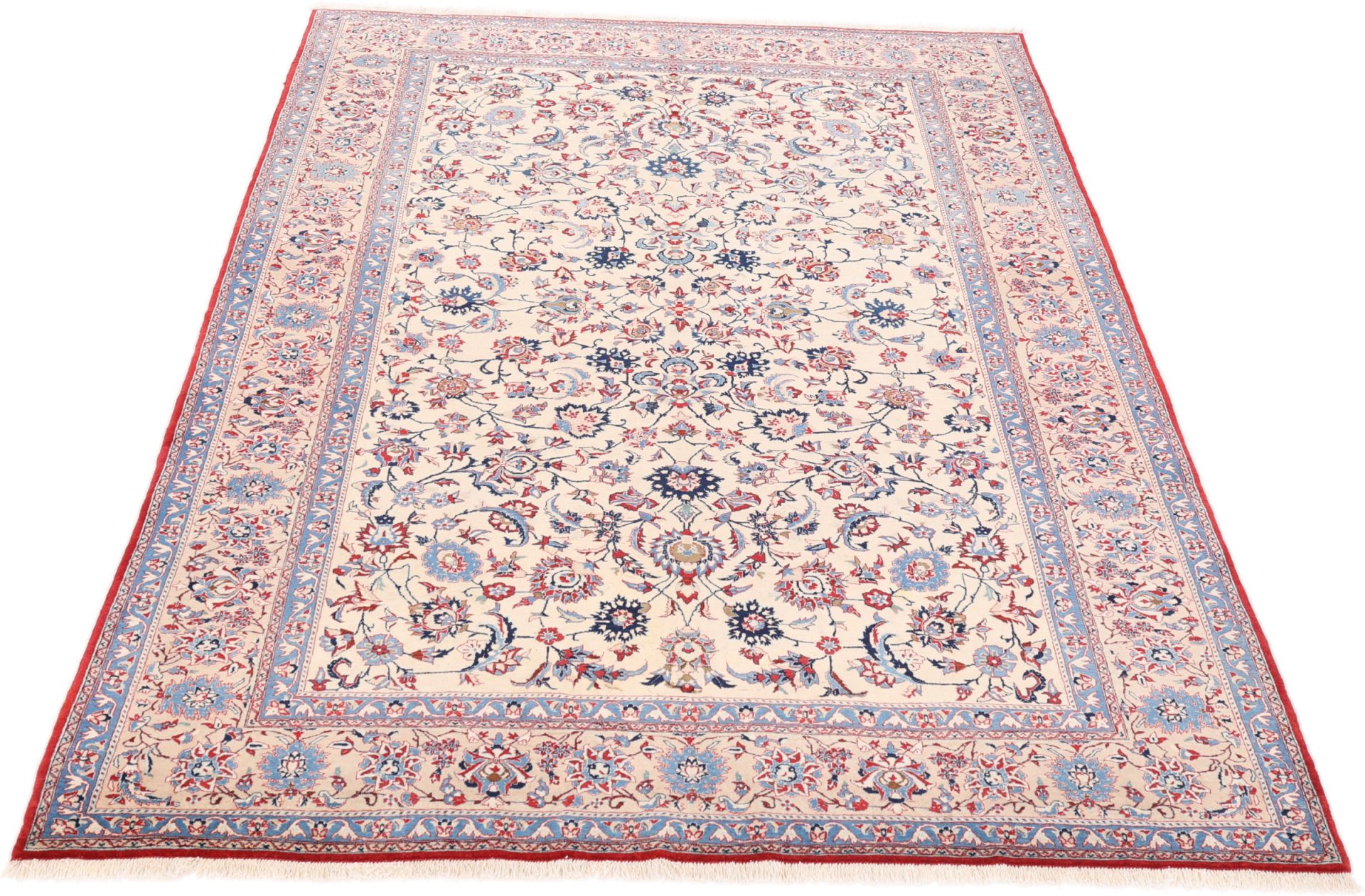 Isfahan Perserteppich 159 × 237 cm aus Wolle, handgeknüpft