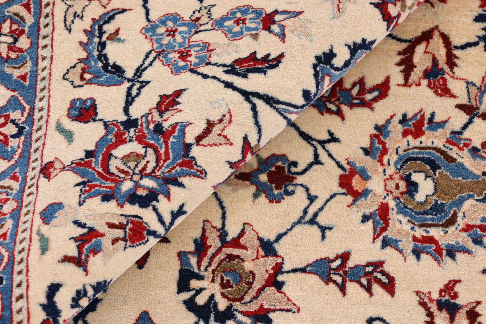Isfahan Perserteppich 159 × 237 cm aus Wolle, handgeknüpft