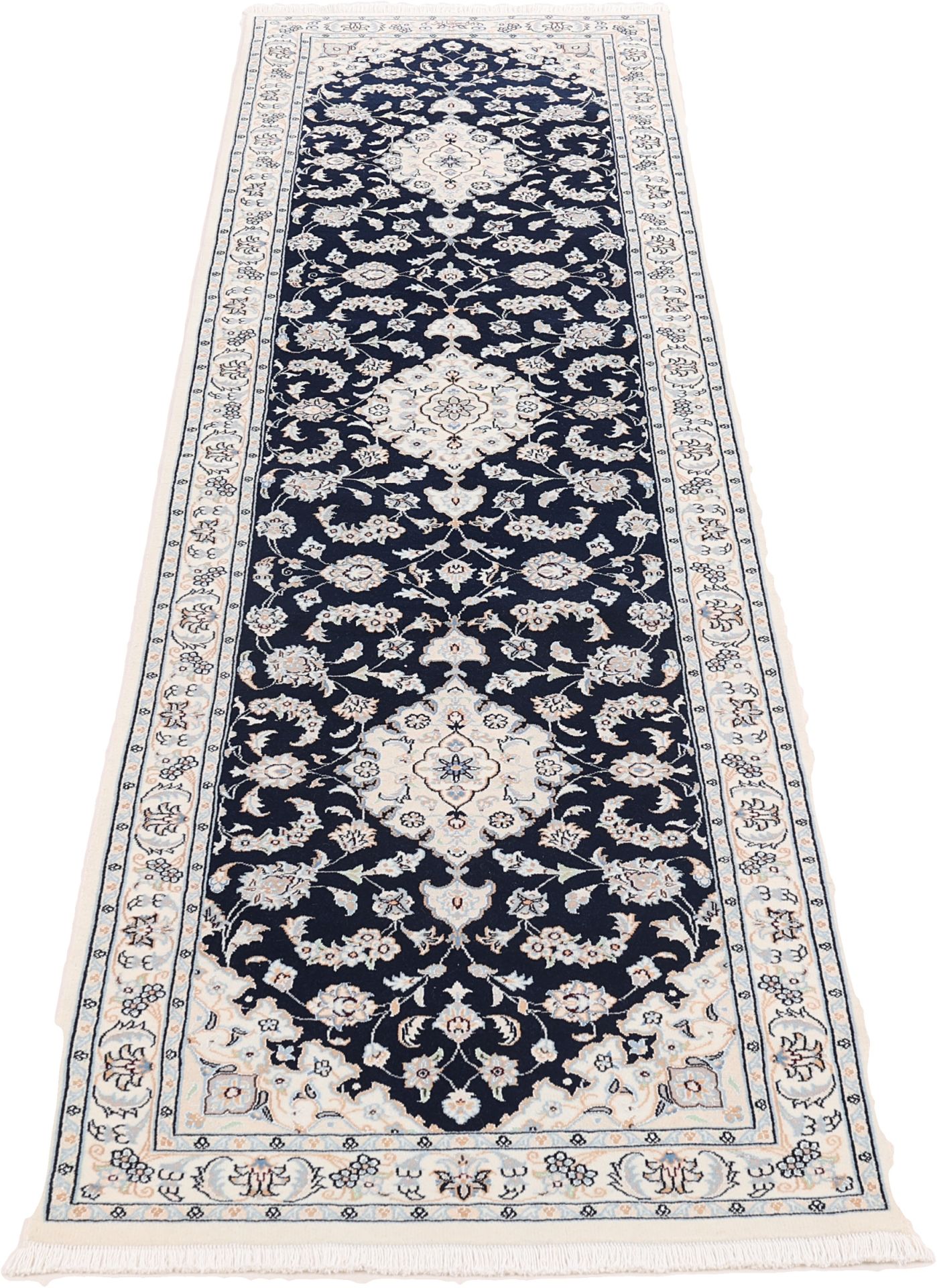 Nain Perserteppich aus Iran, 81 × 302 cm