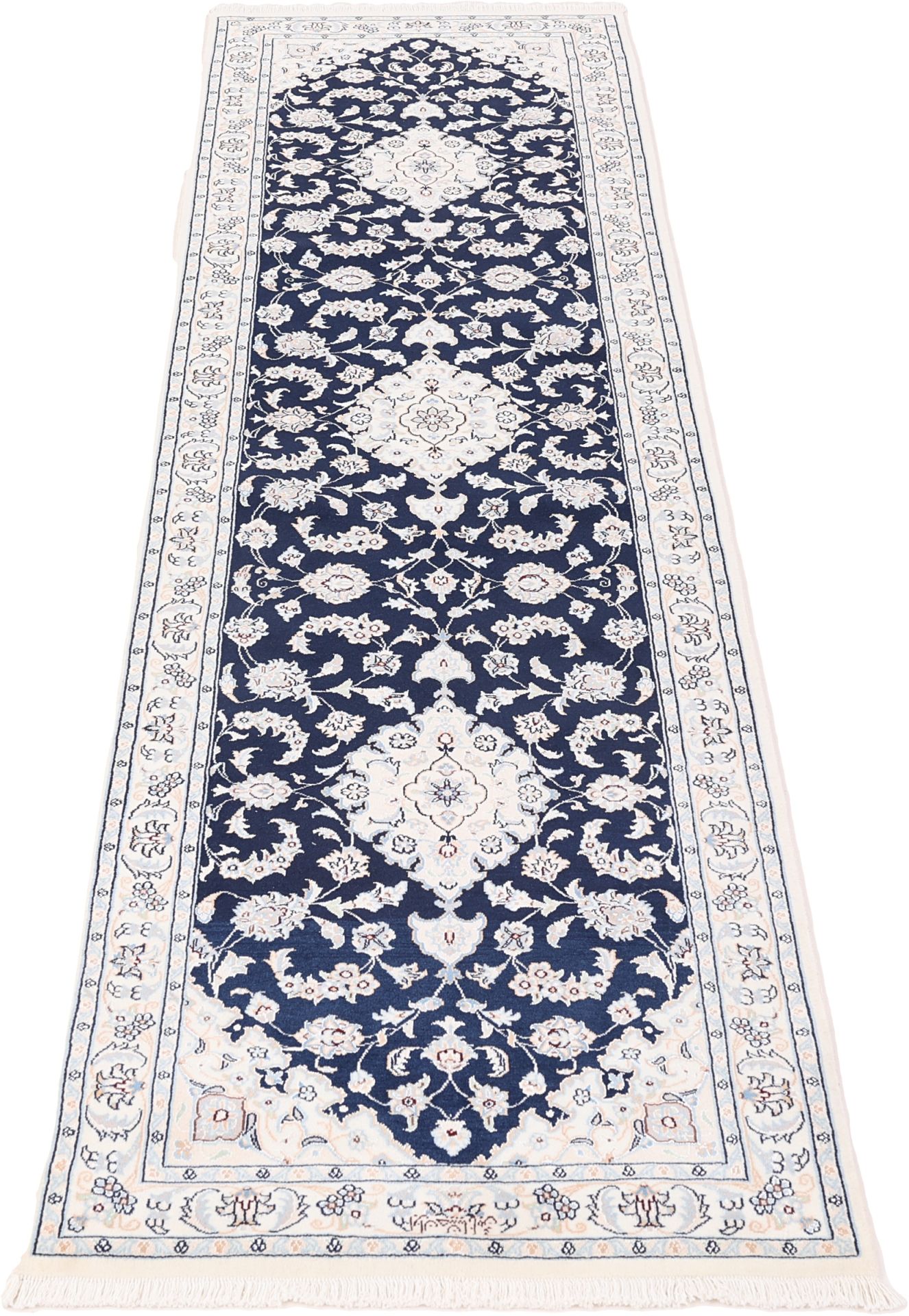 Nain Perserteppich aus Iran, 81 × 302 cm