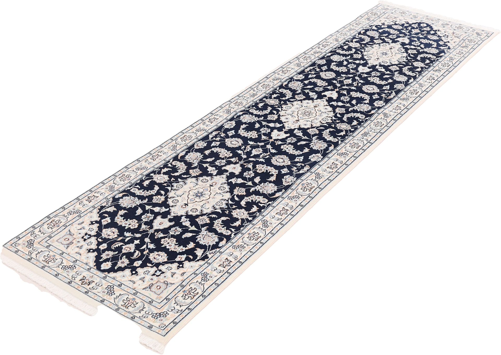 Nain Perserteppich aus Iran, 81 × 302 cm