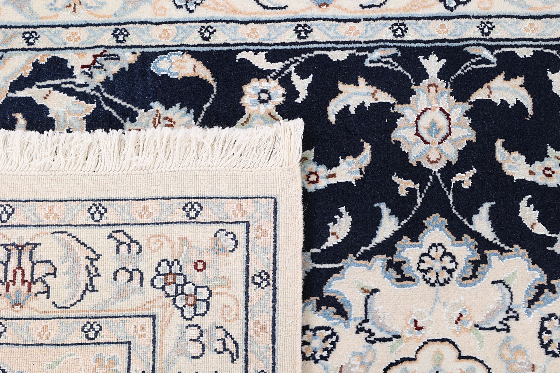 Nain Perserteppich aus Iran, 81 × 302 cm