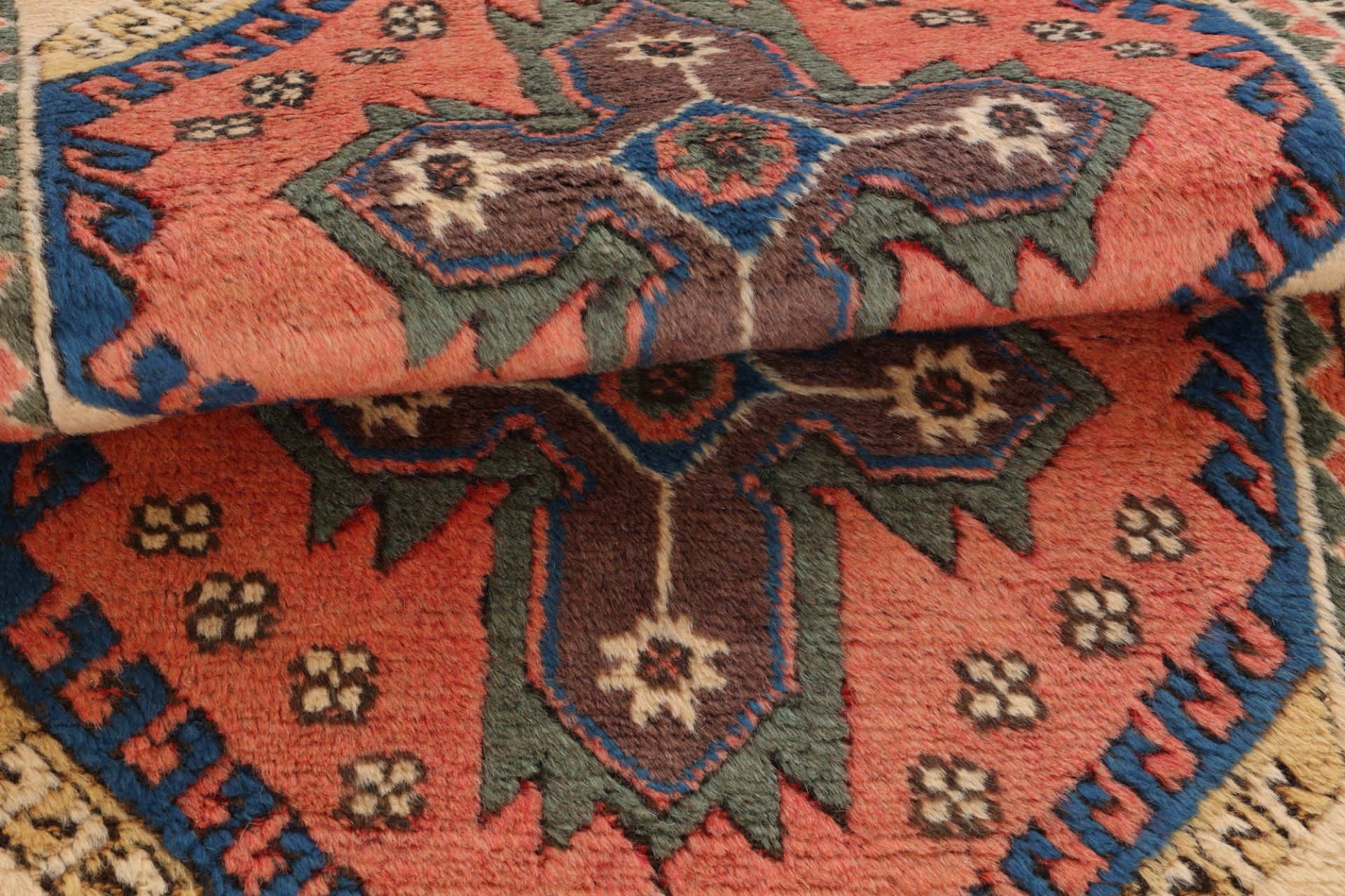 Handgeknüpfter Perserteppich 140 × 73 cm