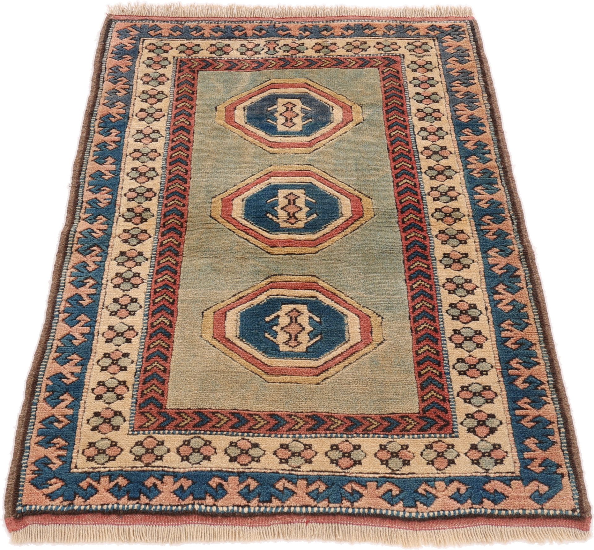 Perserteppich aus Iran, 155 × 85 cm