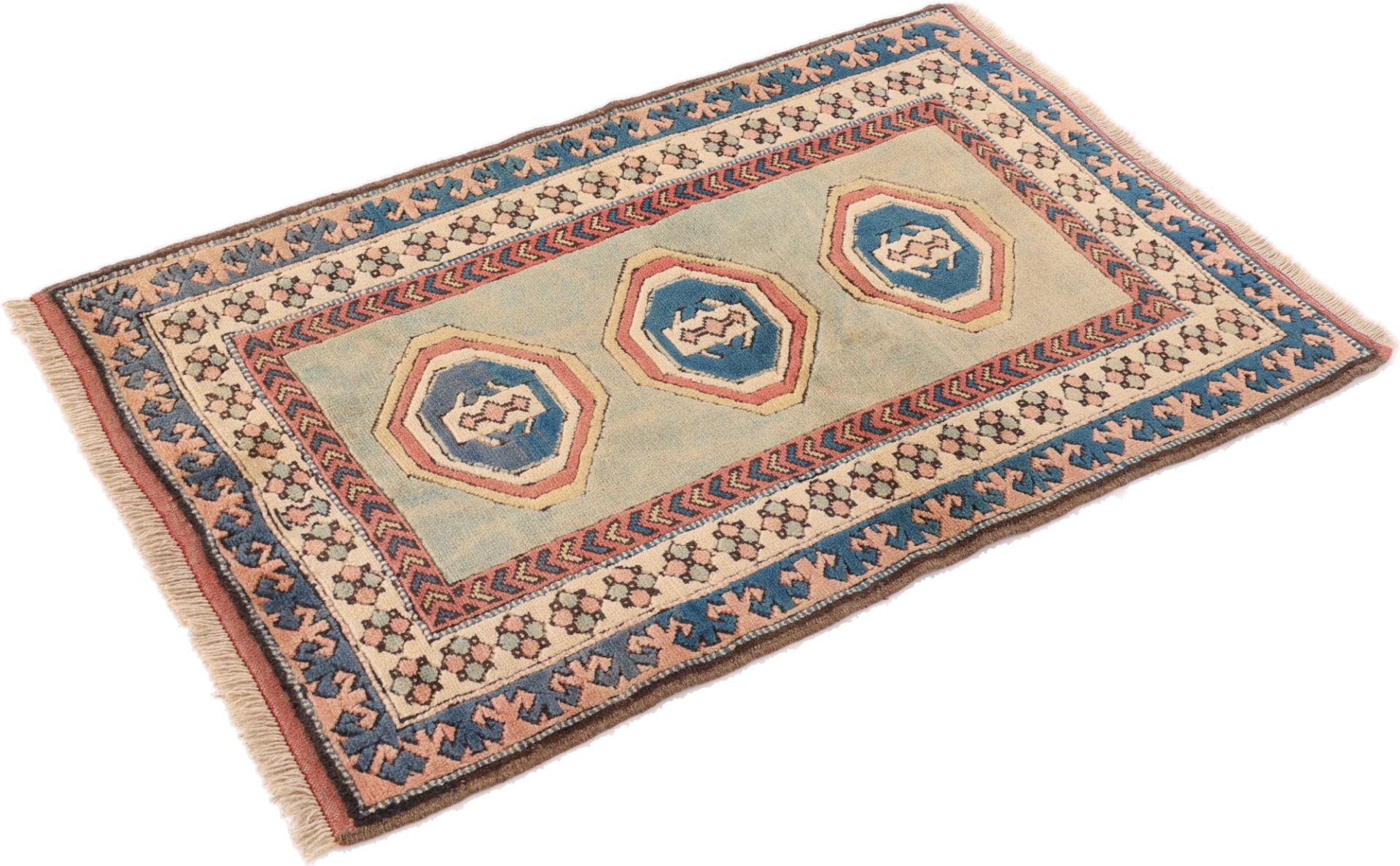 Perserteppich aus Iran, 155 × 85 cm