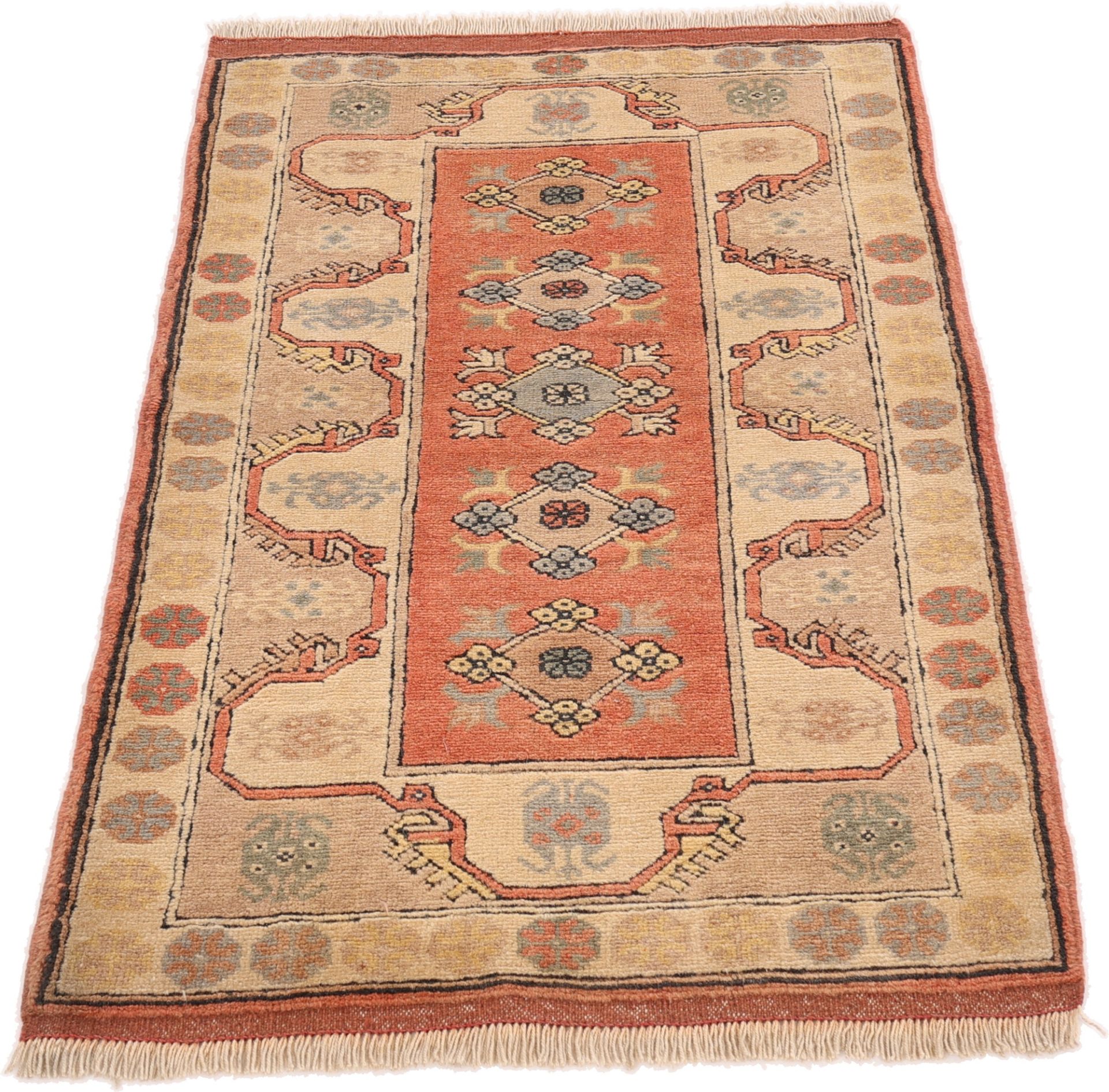 Perserteppich aus Iran, 132 × 82 cm