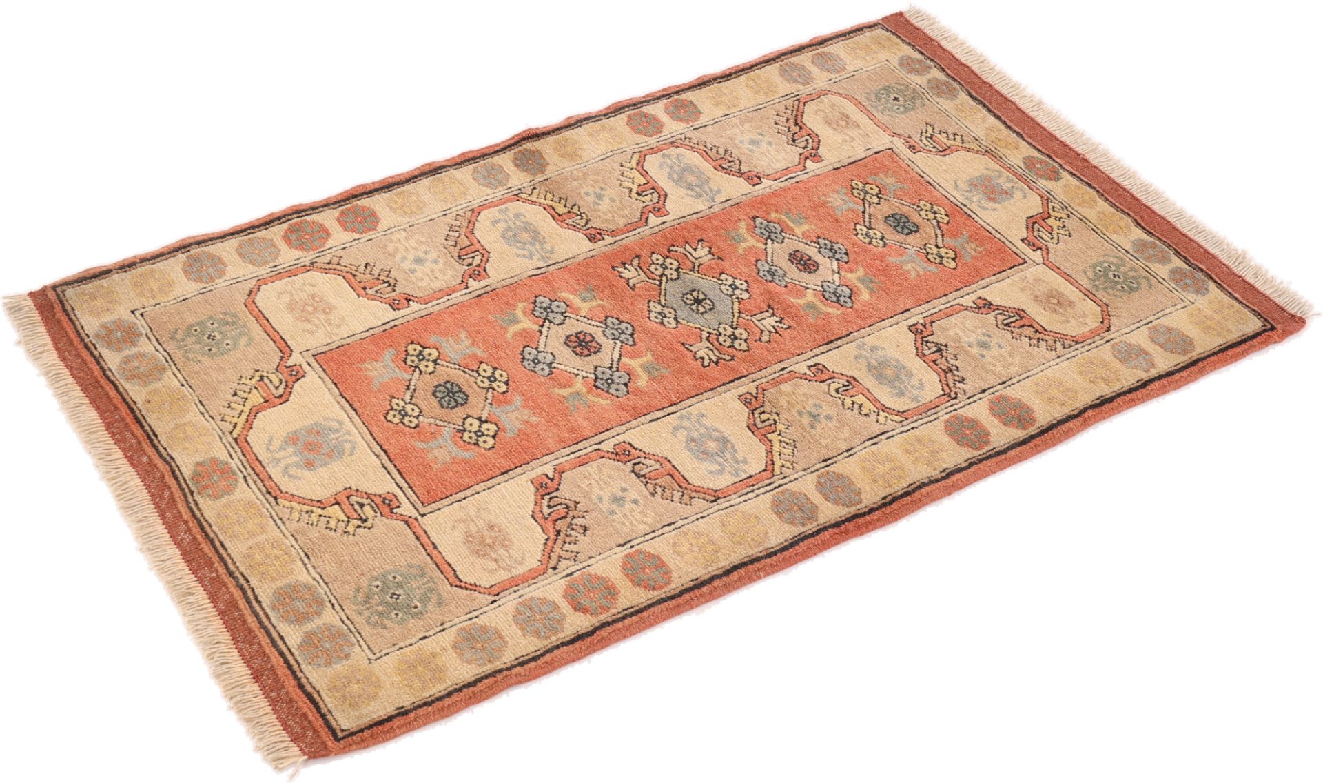 Perserteppich aus Iran, 132 × 82 cm