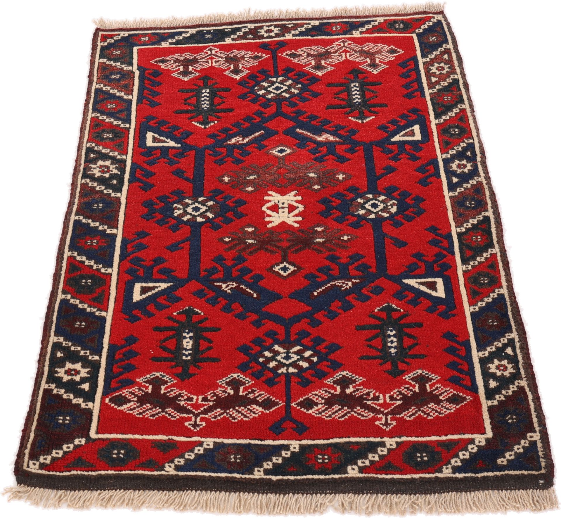 Perserteppich aus Iran, 118 × 82 cm