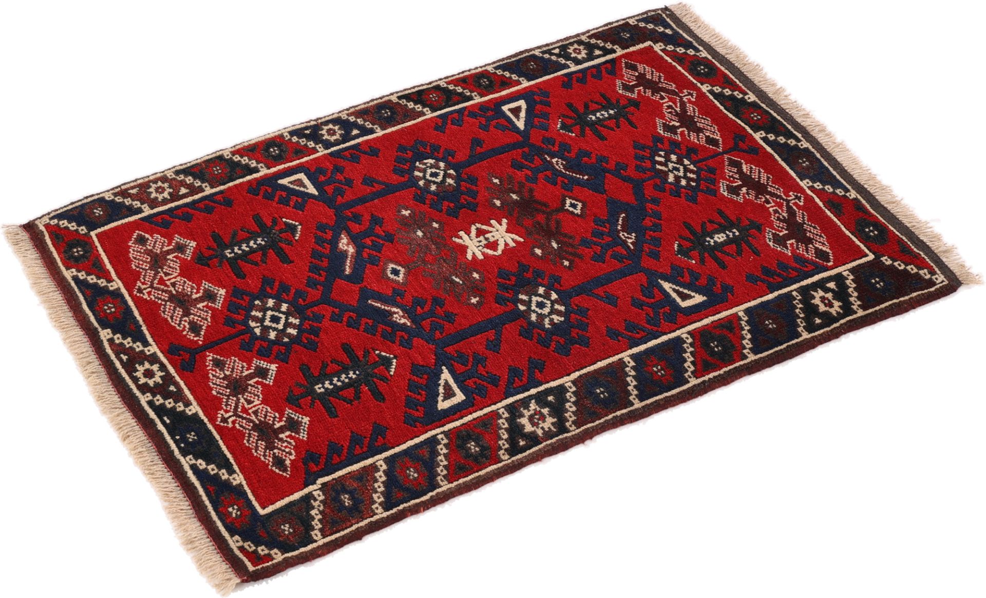 Perserteppich aus Iran, 118 × 82 cm