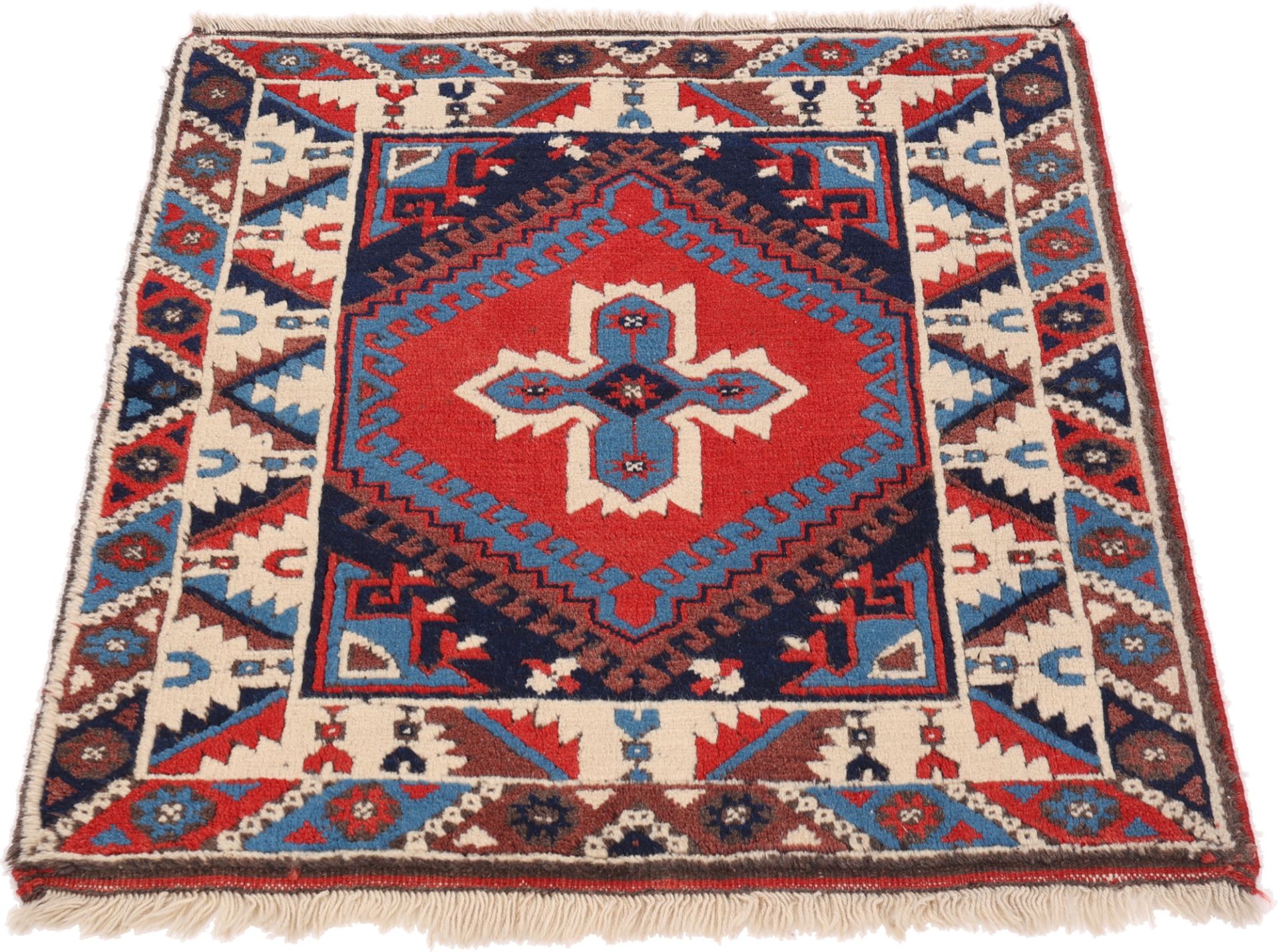 Perserteppich aus Iran, 102 × 94 cm