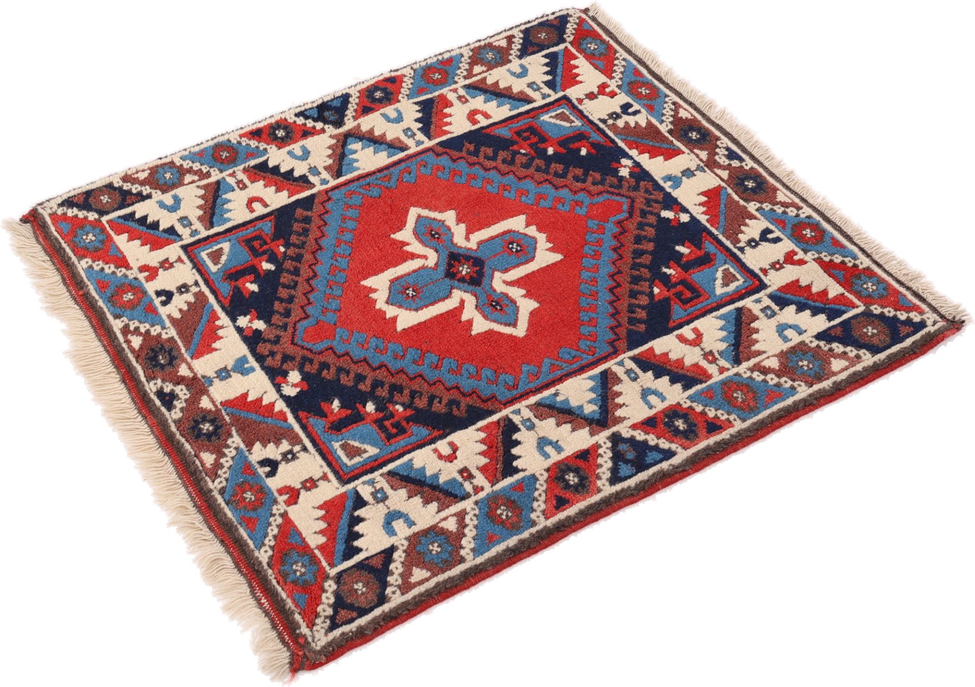 Perserteppich aus Iran, 102 × 94 cm