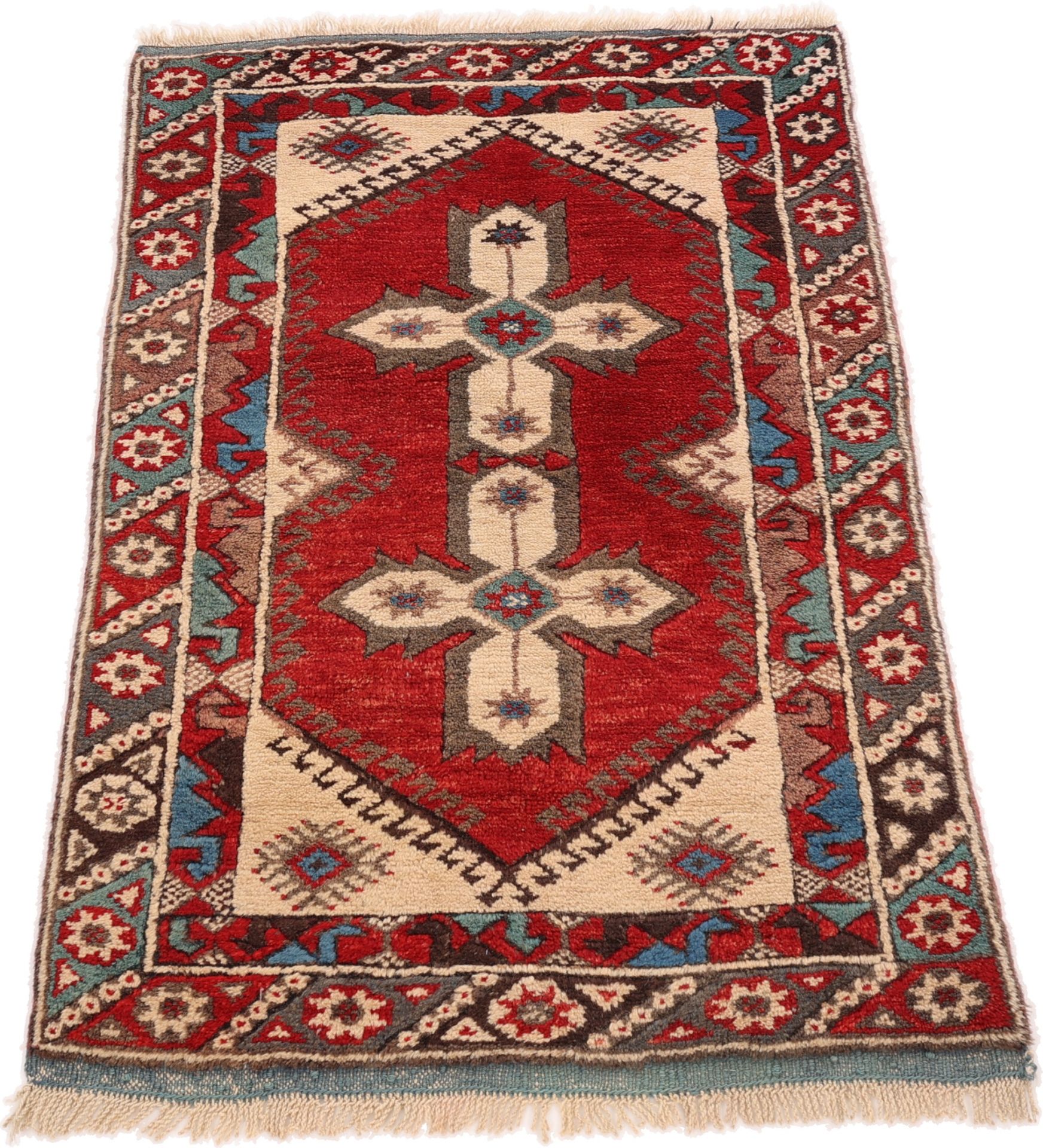 Perserteppich 112 × 70 cm aus Wolle, handgeknüpft
