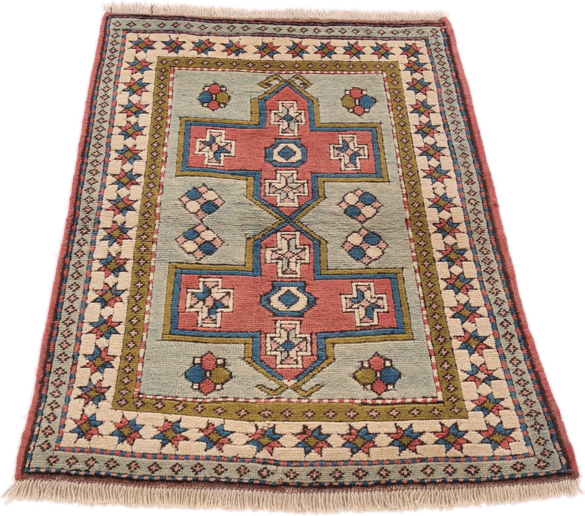 Perserteppich aus Iran, 130 × 95 cm