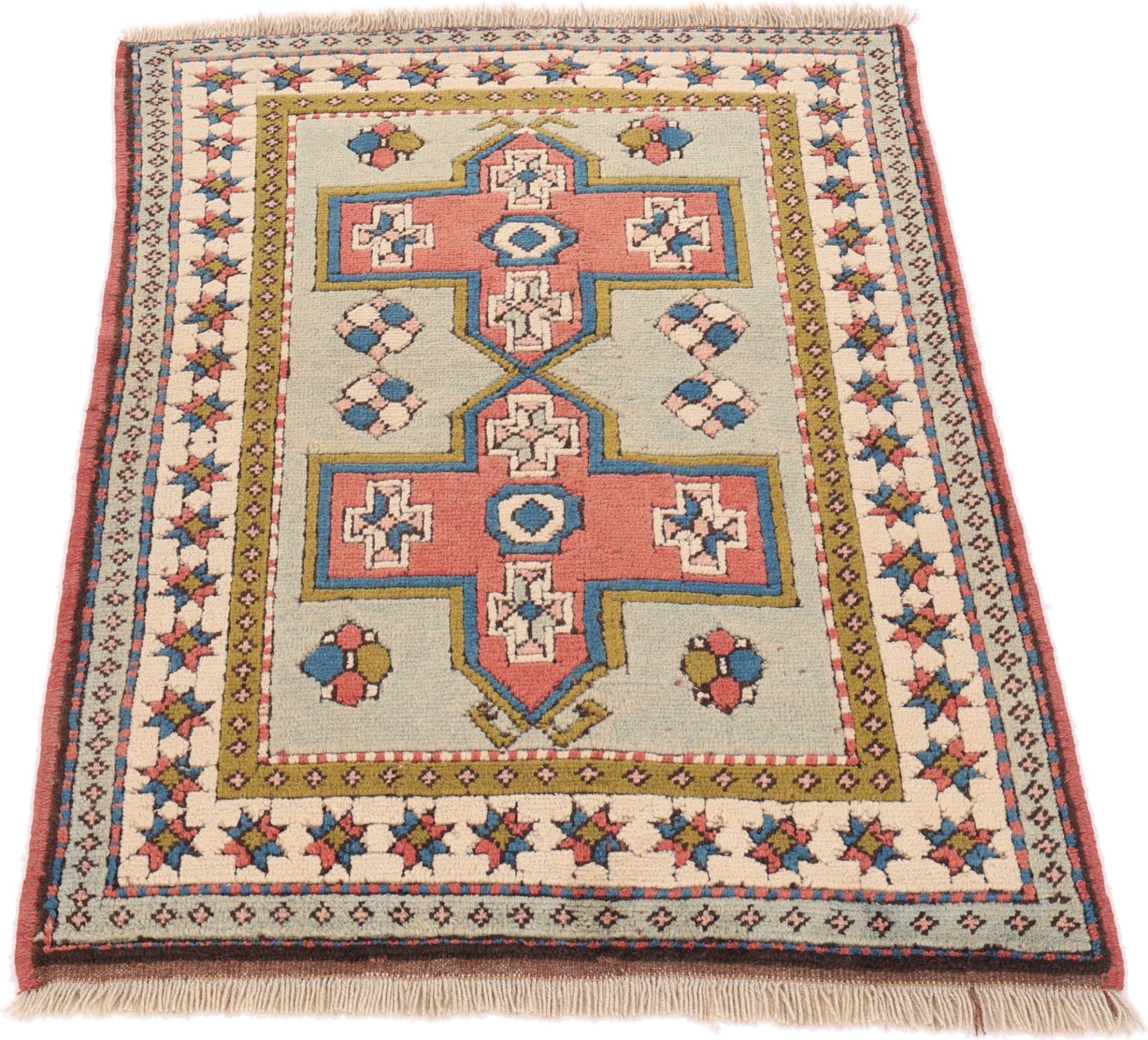 Perserteppich aus Iran, 130 × 95 cm