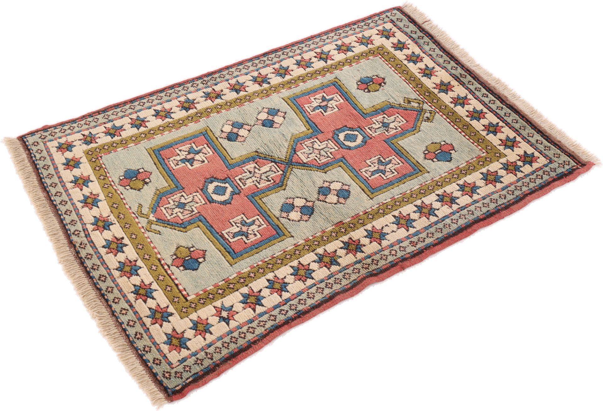 Perserteppich aus Iran, 130 × 95 cm
