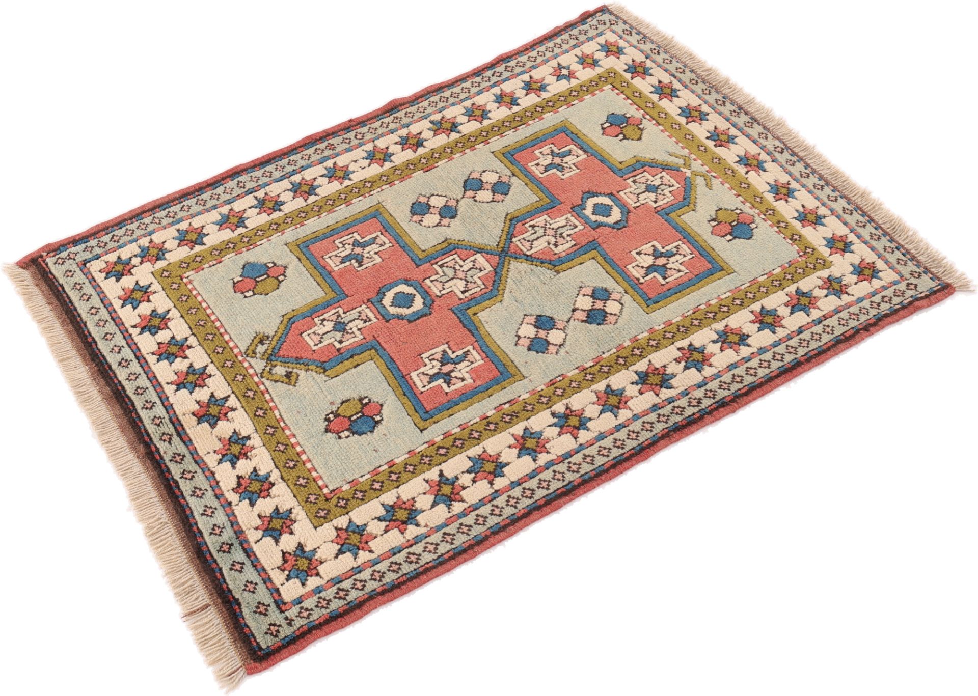 Perserteppich aus Iran, 130 × 95 cm