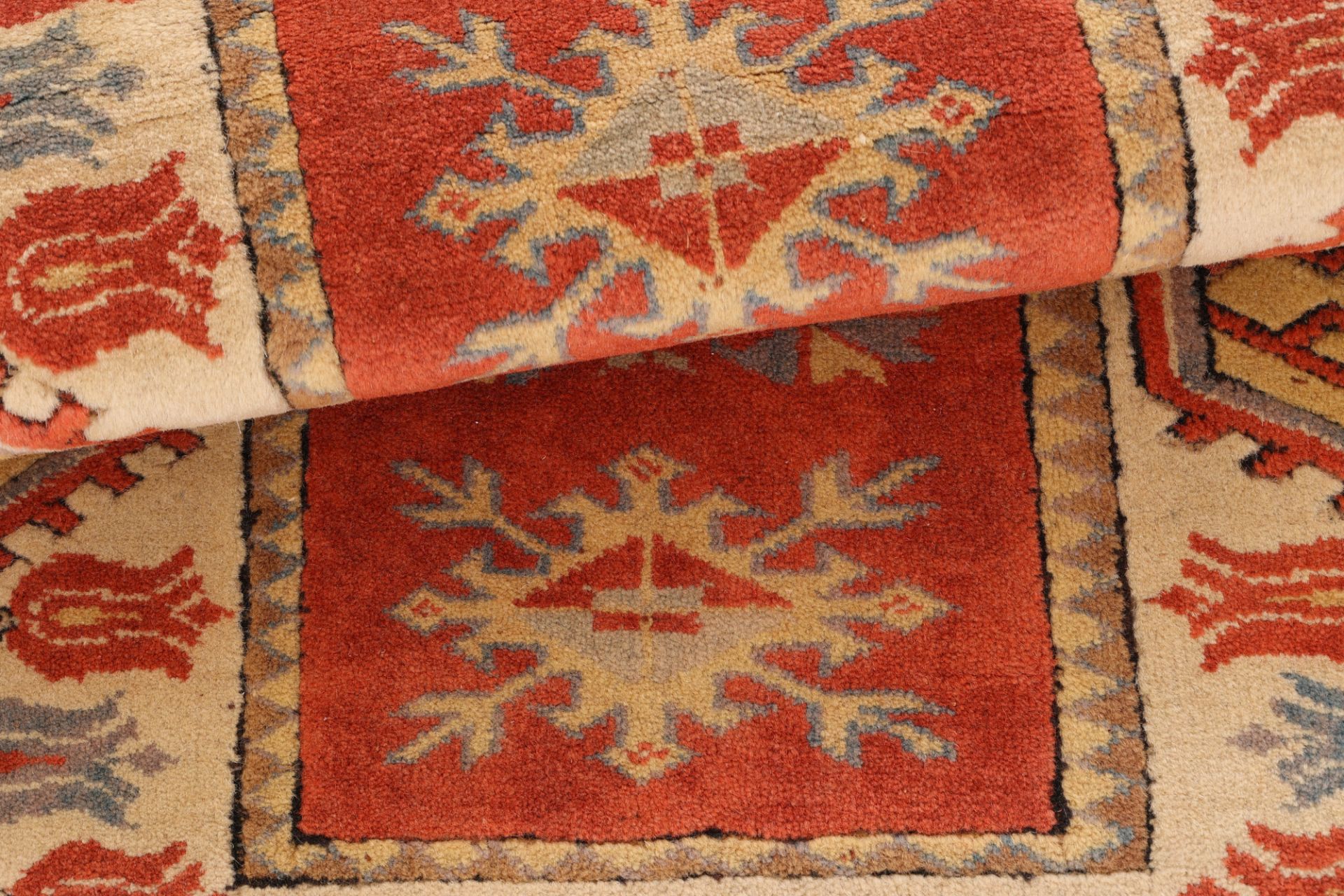 Perserteppich 125 × 82 cm aus Wolle, handgeknüpft