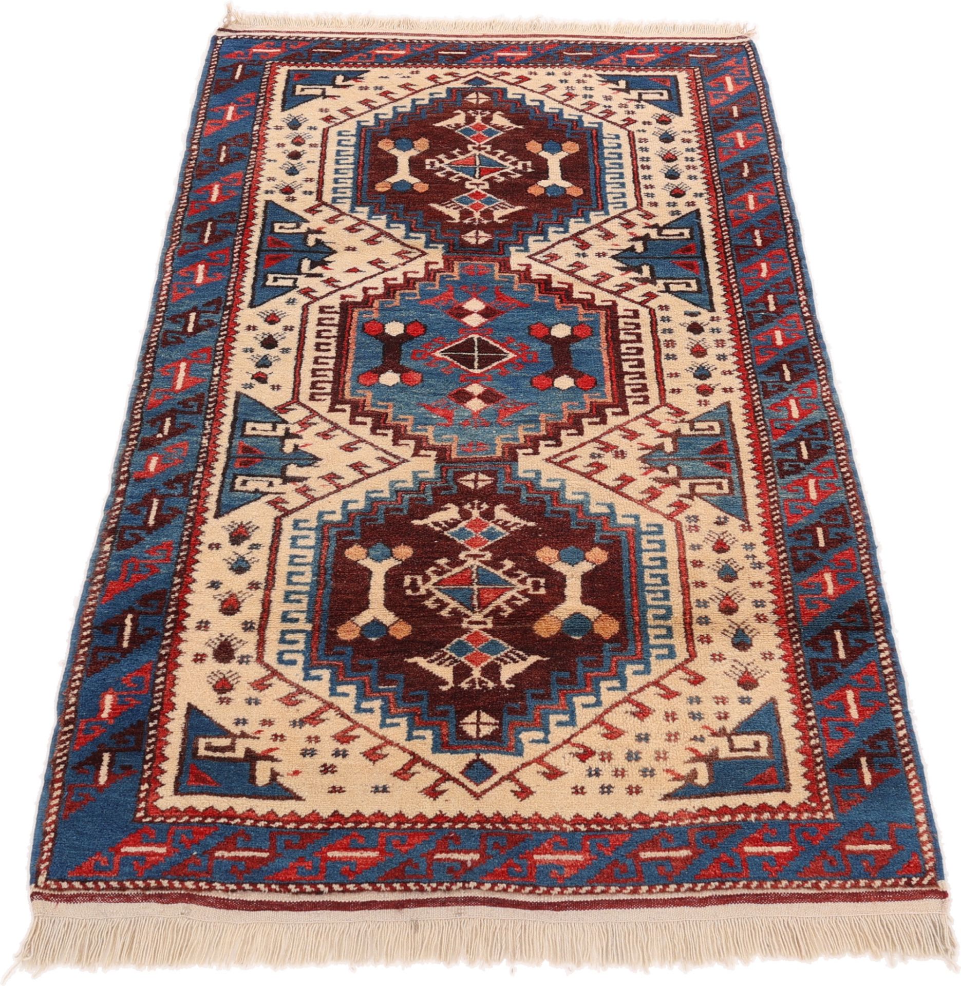 Perserteppich 176 × 102 cm aus Wolle, handgeknüpft