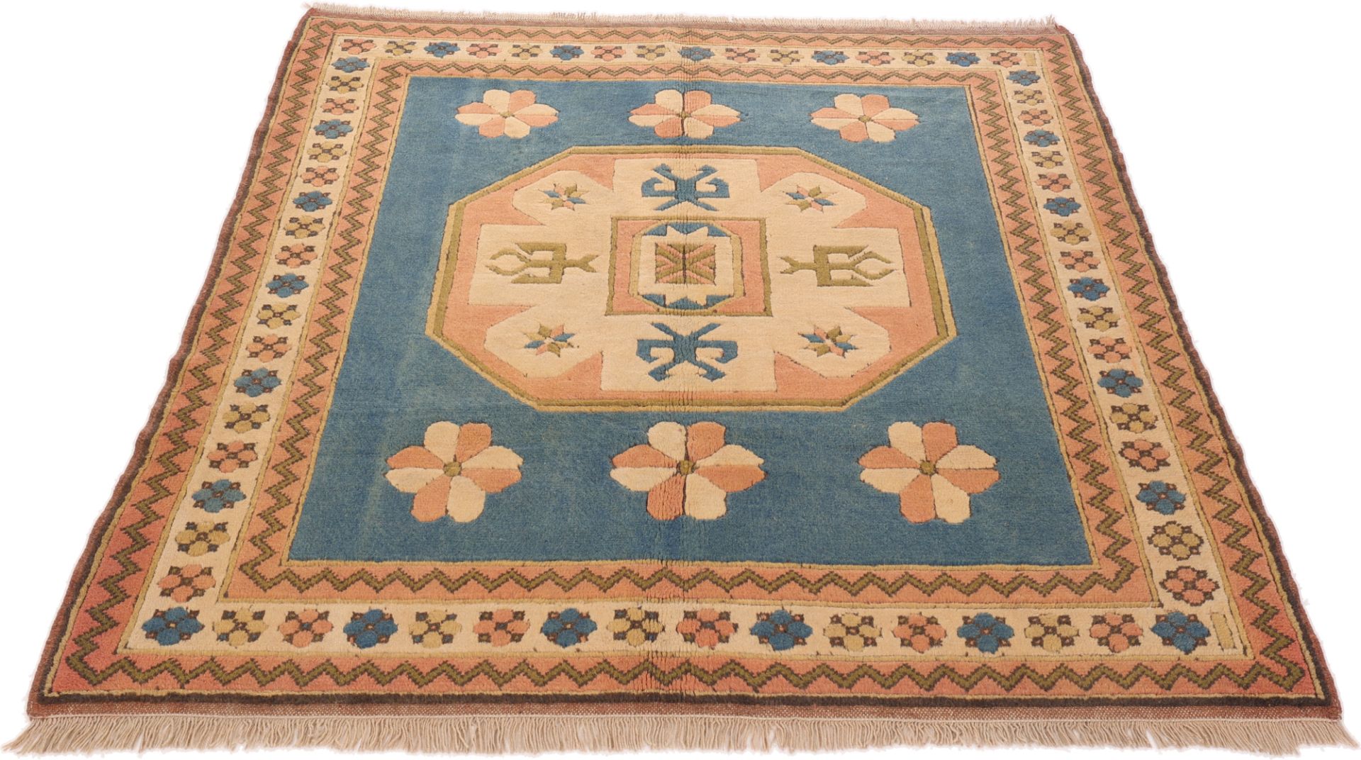 Handgeknüpfter Perserteppich 160 × 160 cm