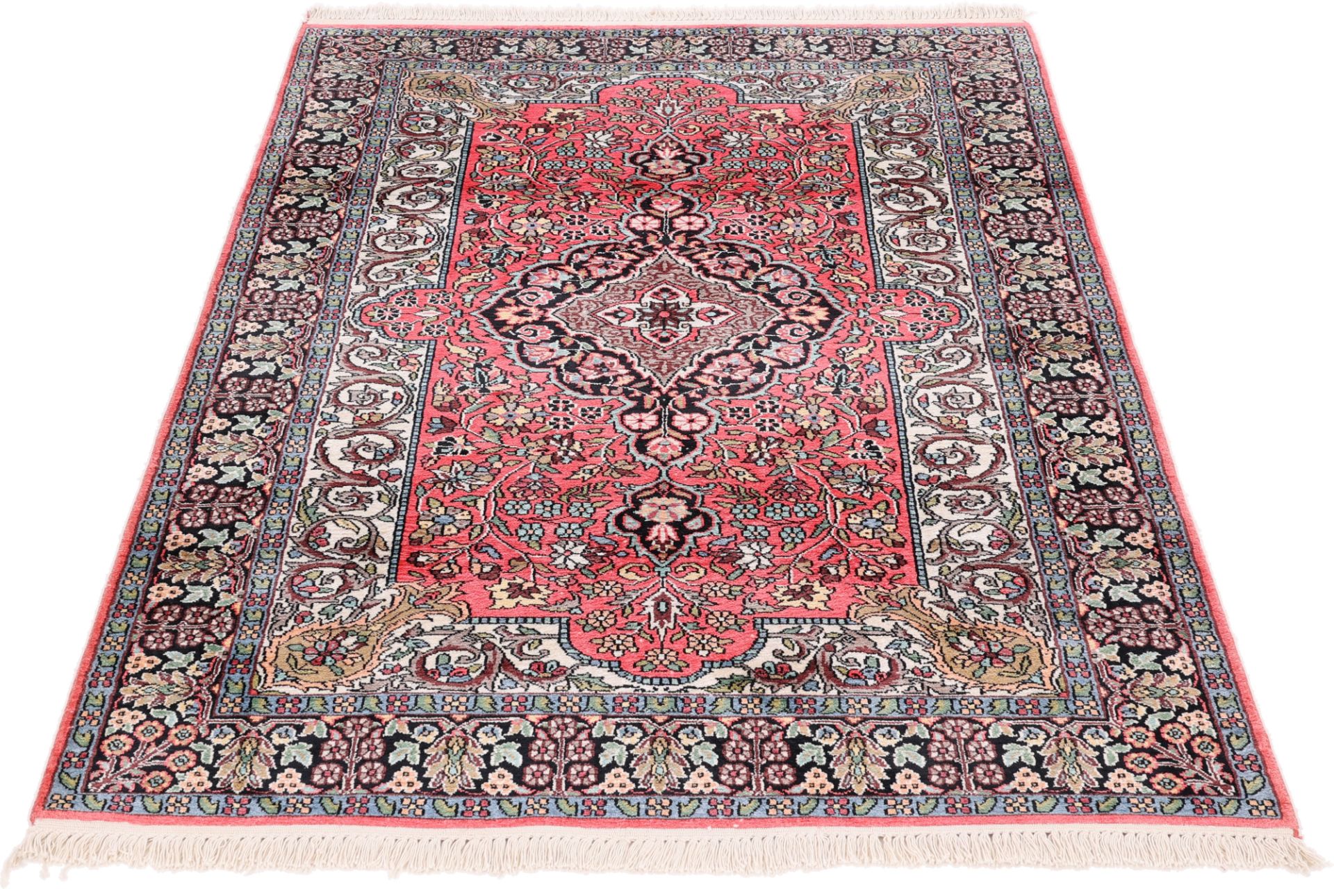 Perserteppich 186 × 126 cm aus Wolle, handgeknüpft