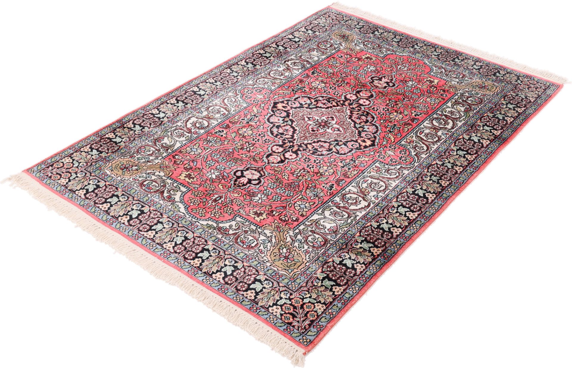 Perserteppich 186 × 126 cm aus Wolle, handgeknüpft