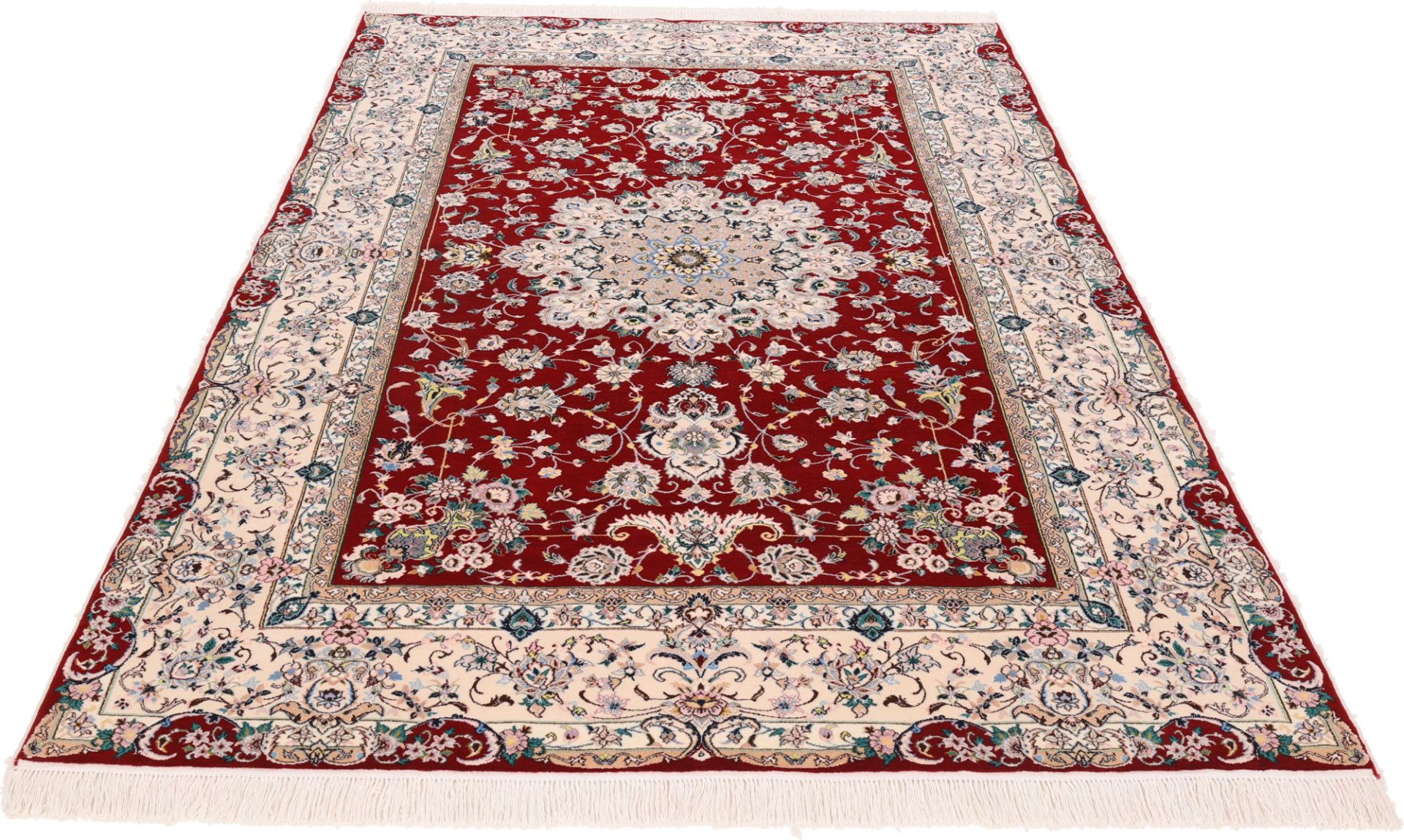 Handgeknüpfter Nain Perserteppich 154 × 230 cm