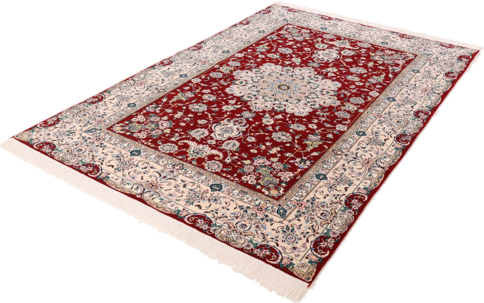 Handgeknüpfter Nain Perserteppich 154 × 230 cm