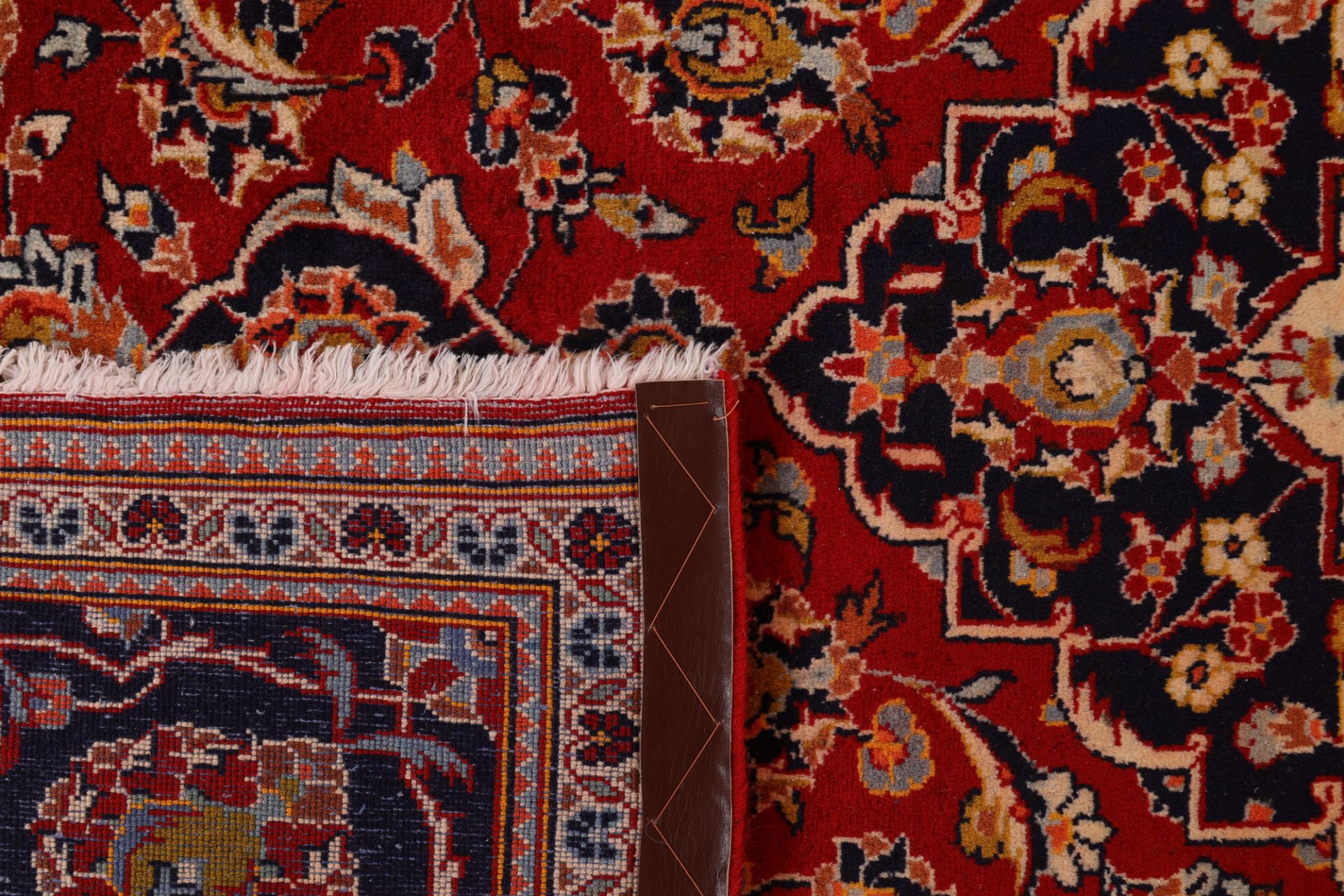 Handgeknüpfter Kashan Perserteppich, 195 × 290 cm, Wolle