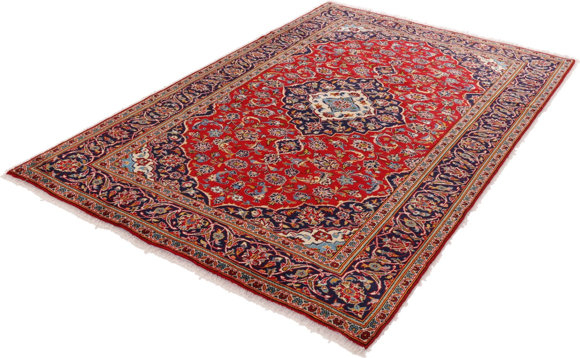 Kashan Perserteppich aus Iran, 190 × 310 cm